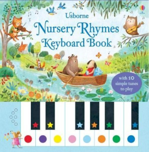 Usborne Nursery Rhymes Keyboard Book Blue Horizon
