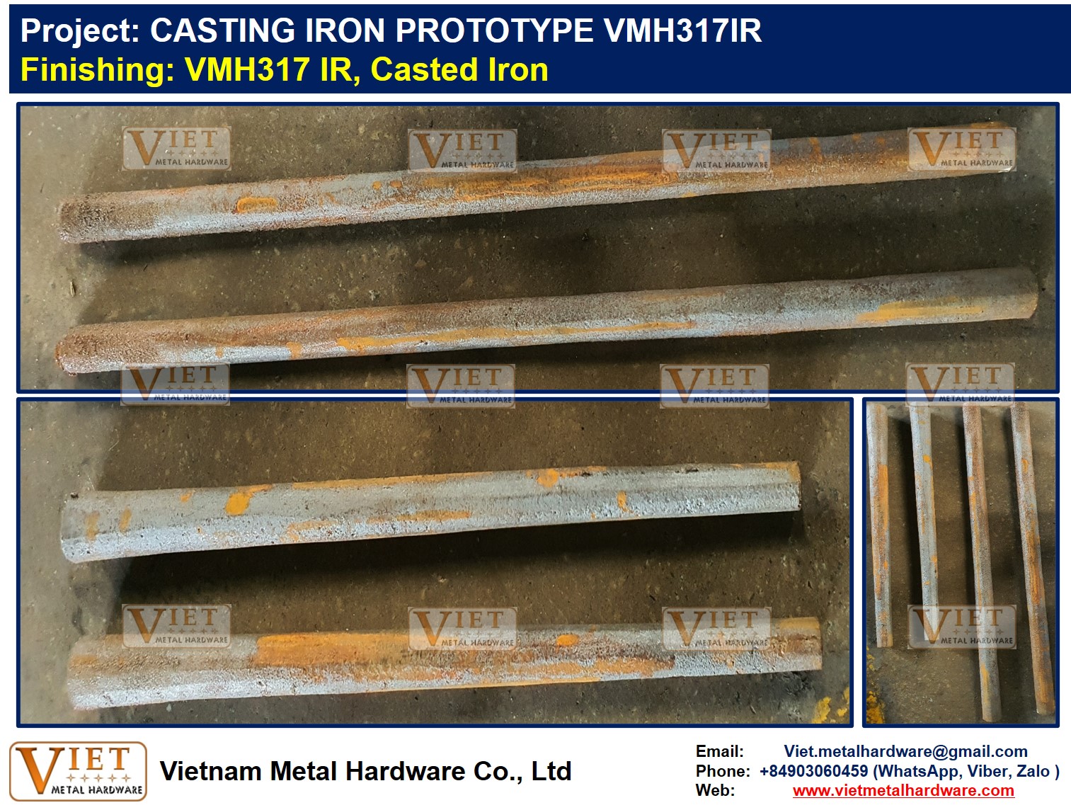 CASTING IRON PROTOTYPE VMH317IR