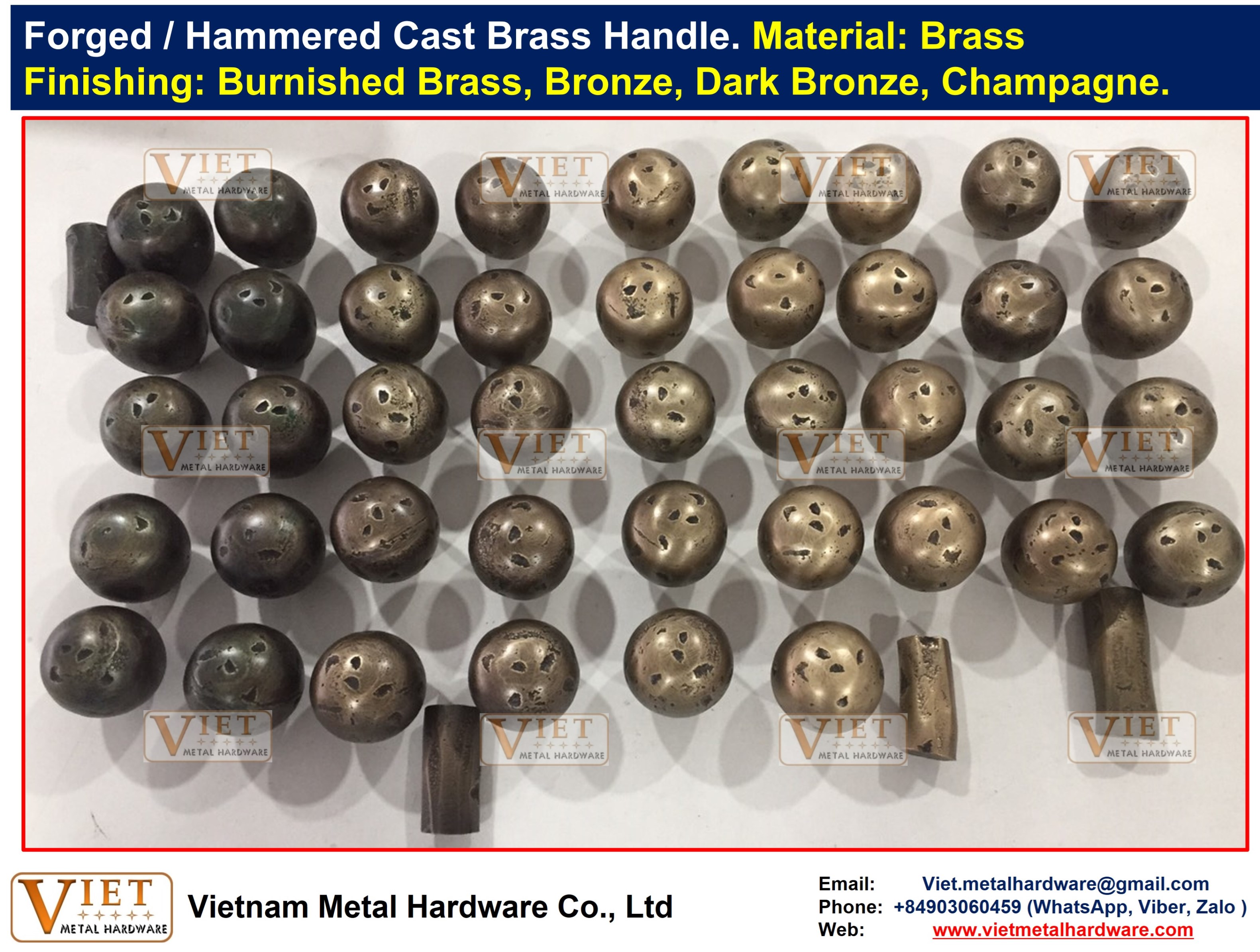 Forged Hammered Cast Burnished Burnished Brass, Bronze, Dark