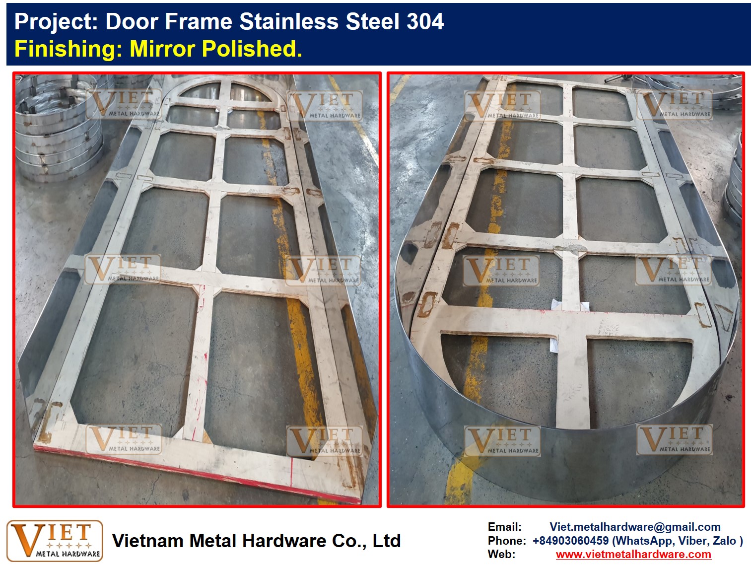 Door Frame Stainless Steel eGATE