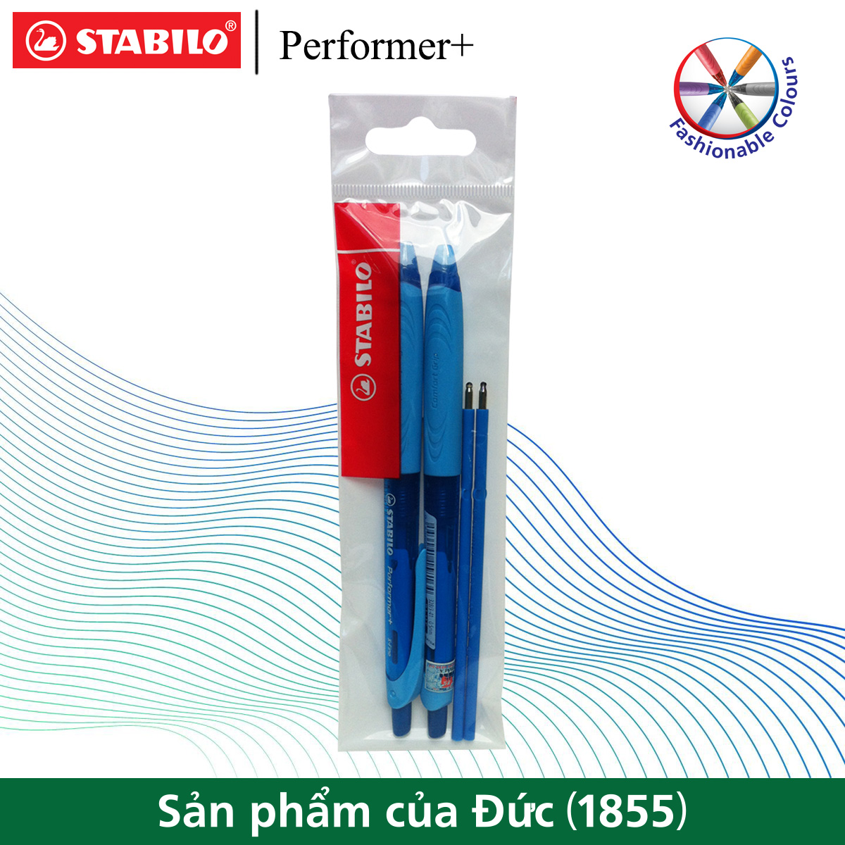 Bộ 2 cây bút bi STABILO Performer+ BP328XF 0.5mm