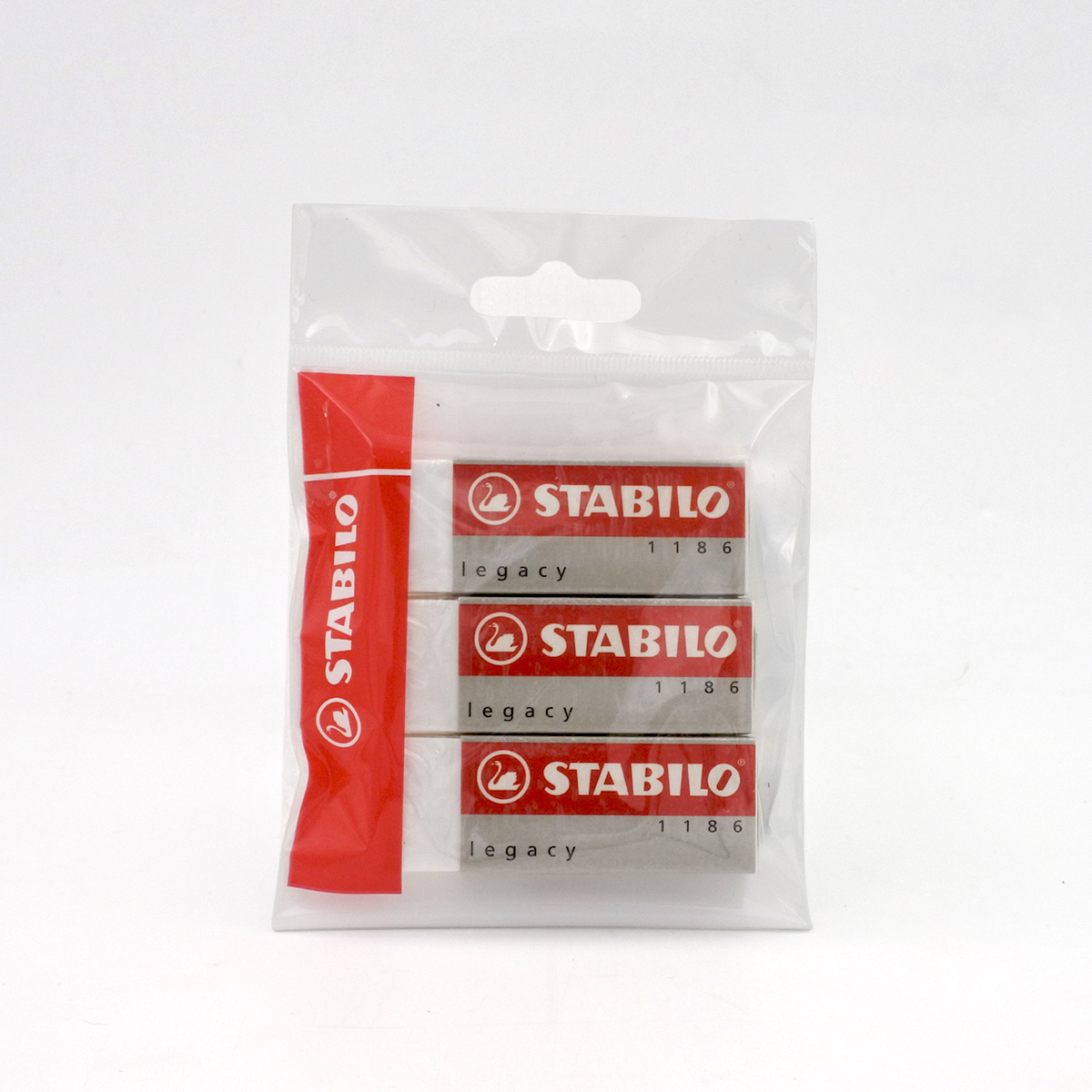Bộ 3 tẩy STABILO Legacy 1186 (Trắng lớn) (ER186-C3)