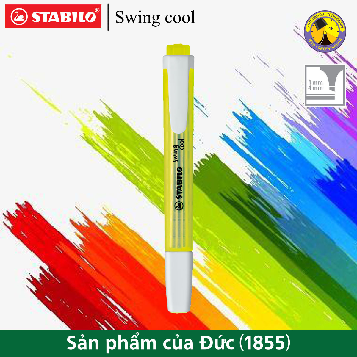 Bút dạ quang STABILO swing cool 275