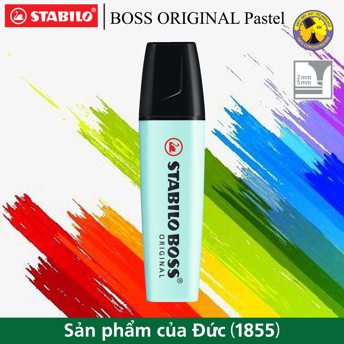 Bút dạ quang STABILO BOSS ORIGINAL Pastel 70