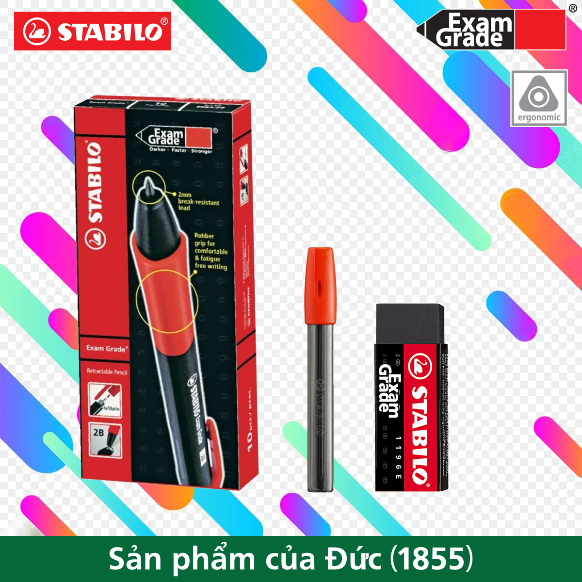 Hộp chì bấm STABILO ExamGrade 2.0mm 2B