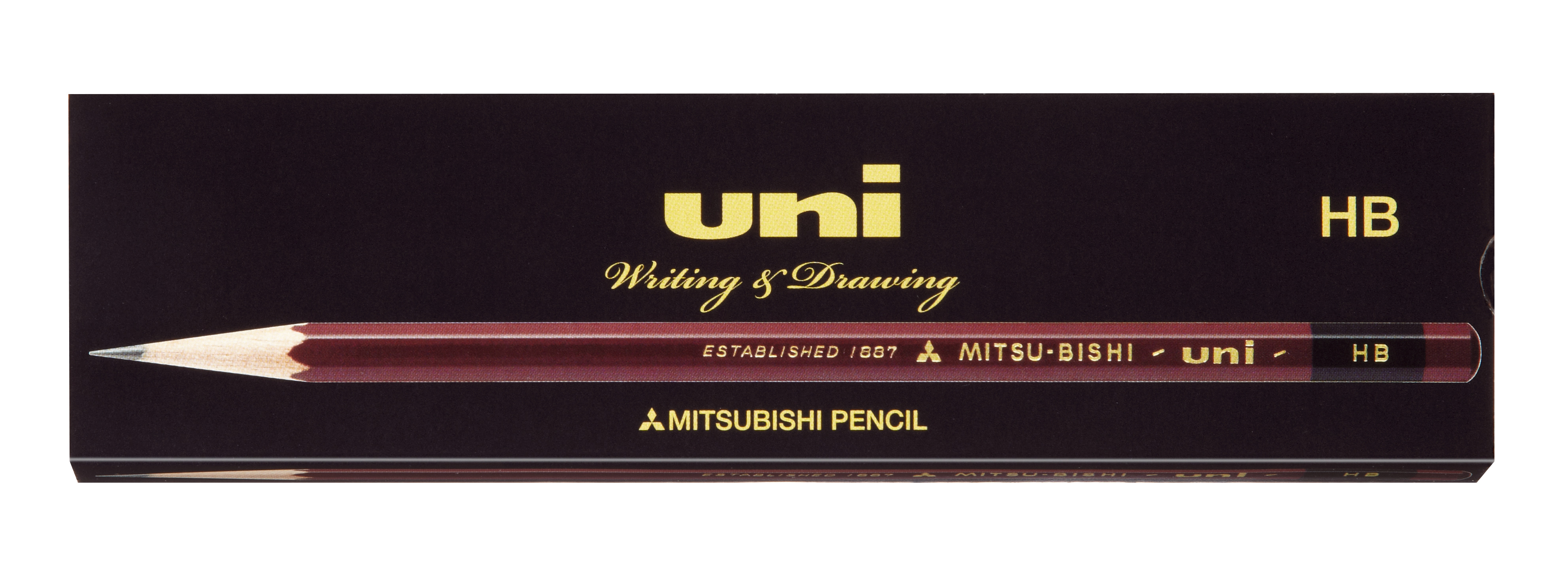 Bộ 12 bút chì gỗ Mitsubishi Hi-Uni