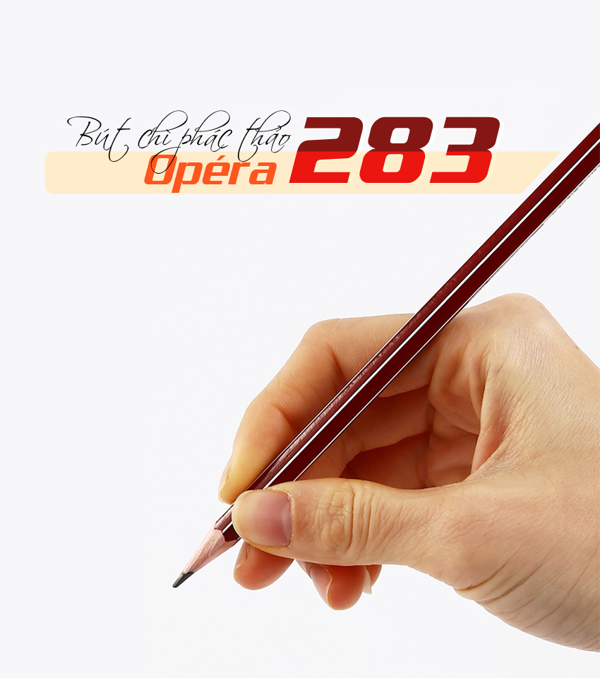 Bộ 8 bút chì gỗ phác thảo STABILO Opera 283 8 nét 1B-8B