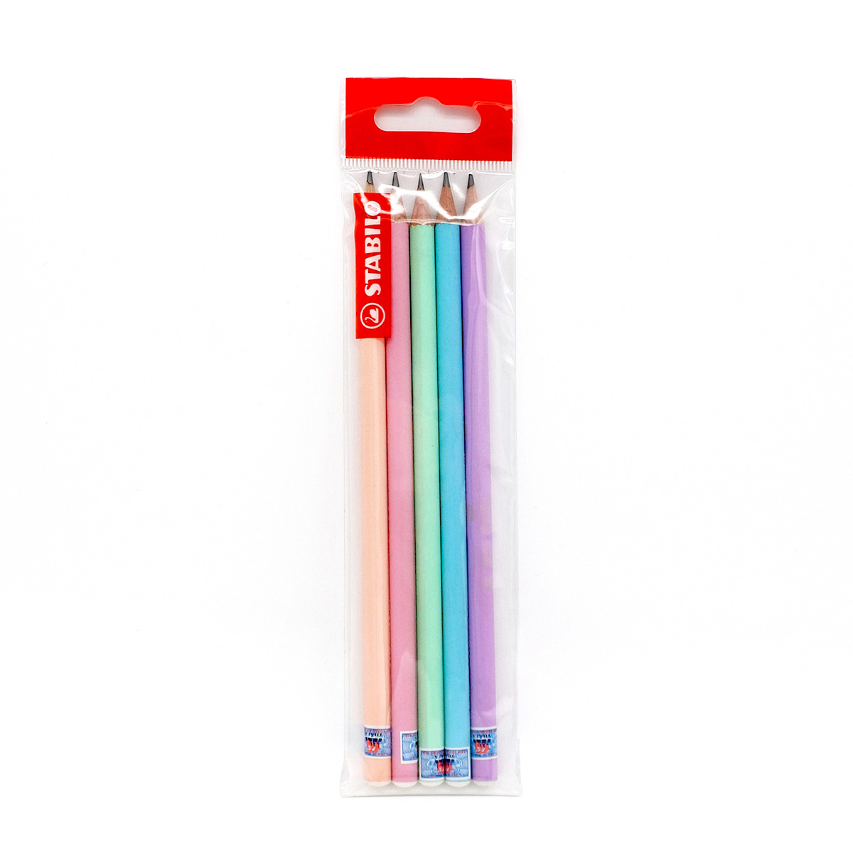 Bộ 5 bút chì gỗ STABILO Schwan Pastel 421 2B