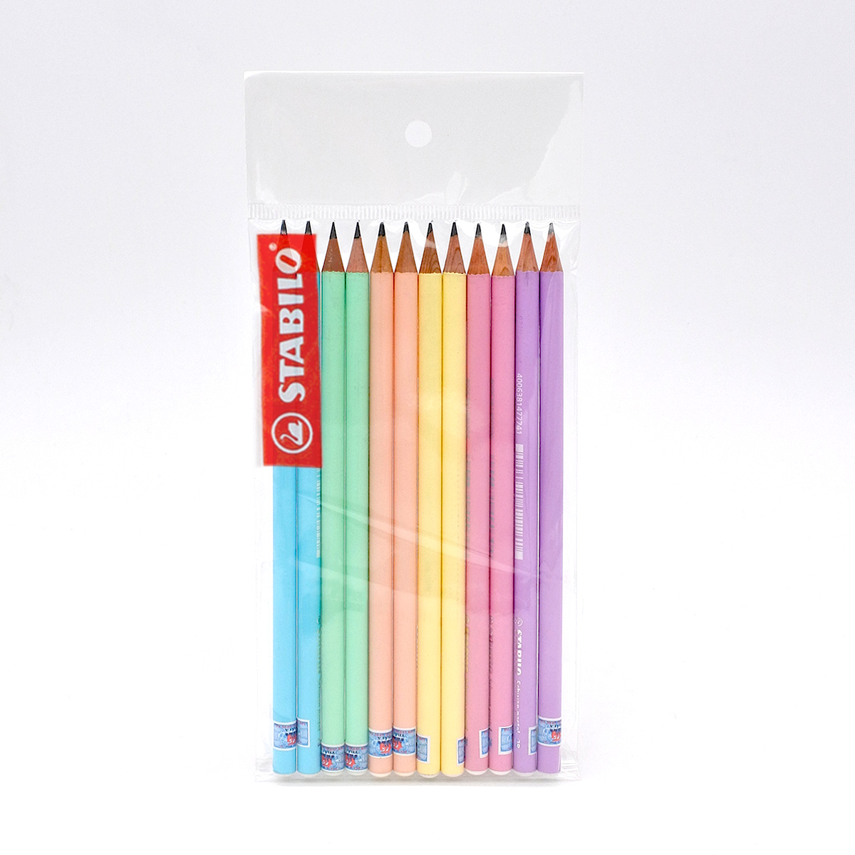 Bộ 12 bút chì gỗ STABILO Schwan Pastel 421 2B