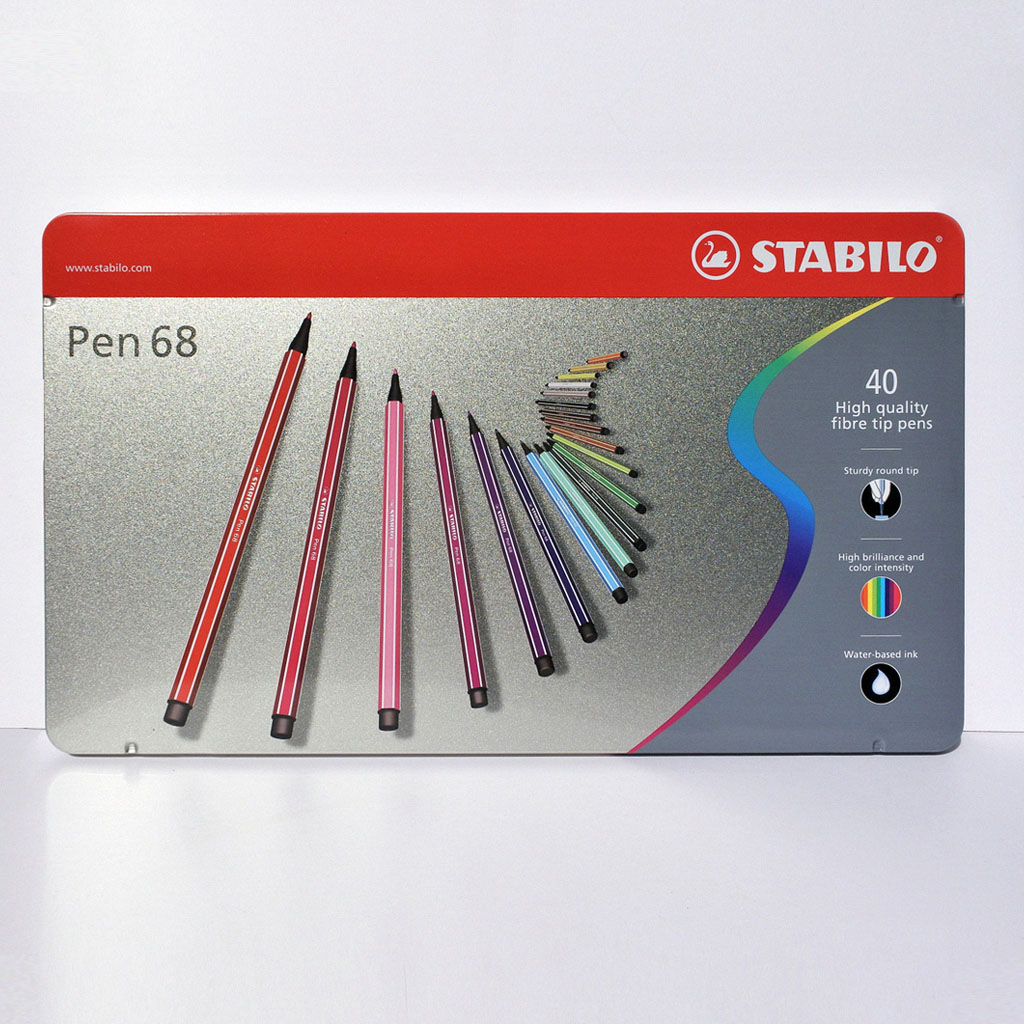 Stabiloc Pin Bộ 12 bút lông màu STABILO Pen 68 brush CÔNG TY TNHH PHÁT TRIỂN THỊ ...