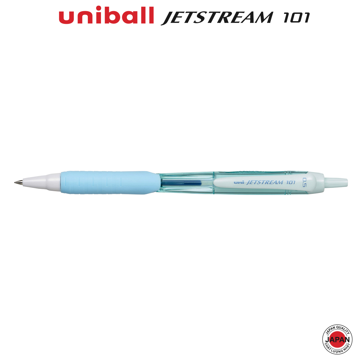 Bút bi bấm Uni Jetstream SXN101FL nét 0.5mm