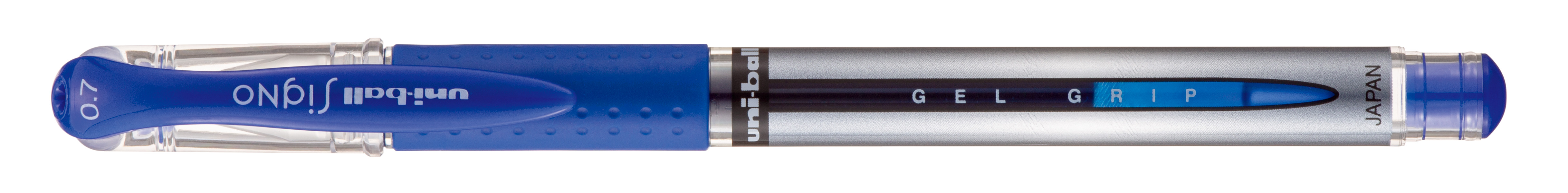 Bộ 1 bút bi nước Uni  0.7mm dạng nắp UM151/UM151S + Ruột