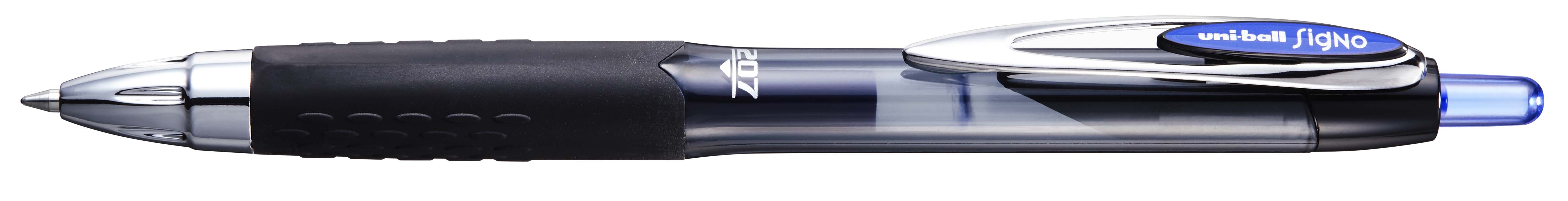 Bút bi bấm gel UNI-ball 207S 0.7mm (UMN207) + ruột