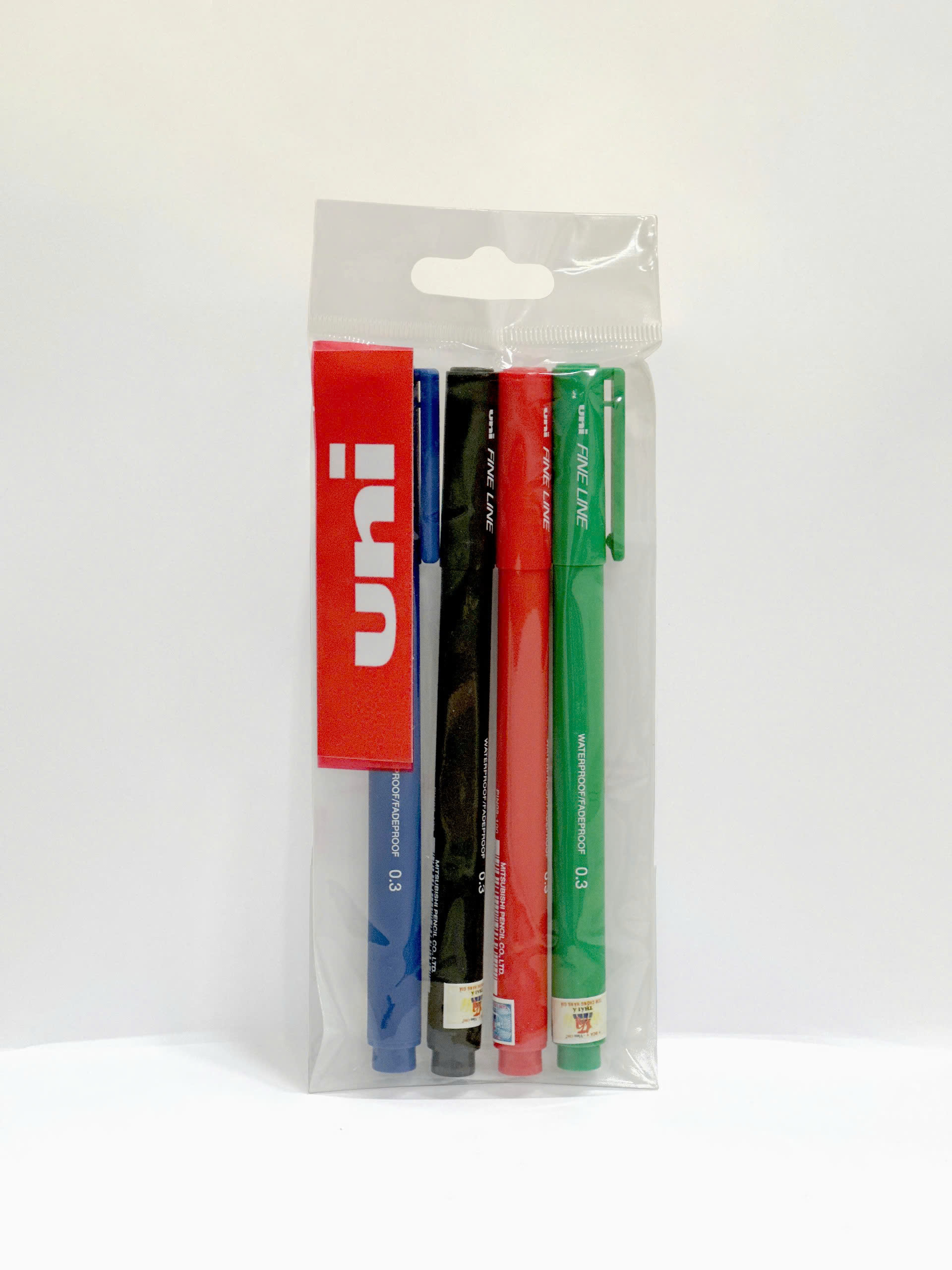 Bộ 4 bút đầu kim UNI PIN100 0.3mm