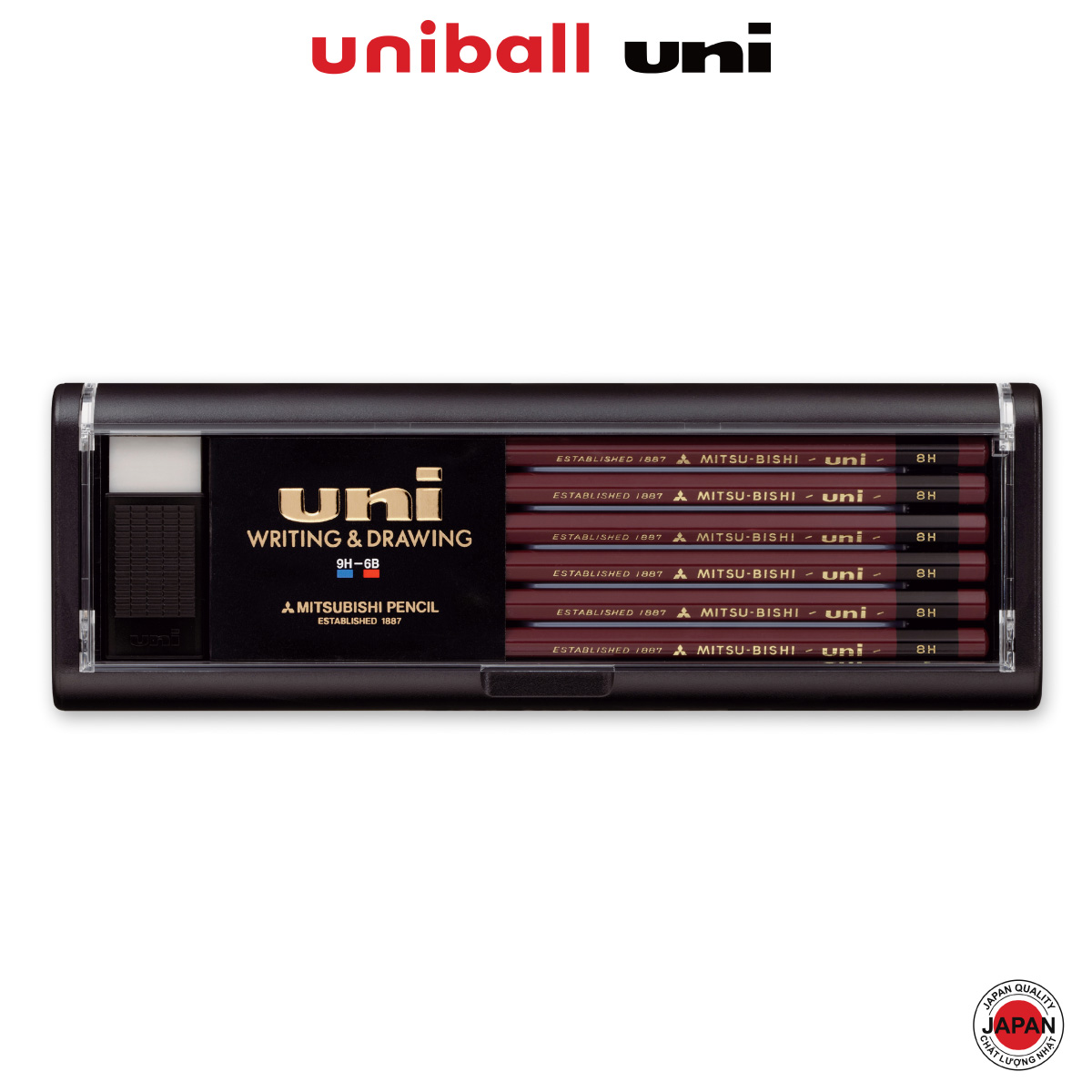 Bút chì gỗ Uni, UN