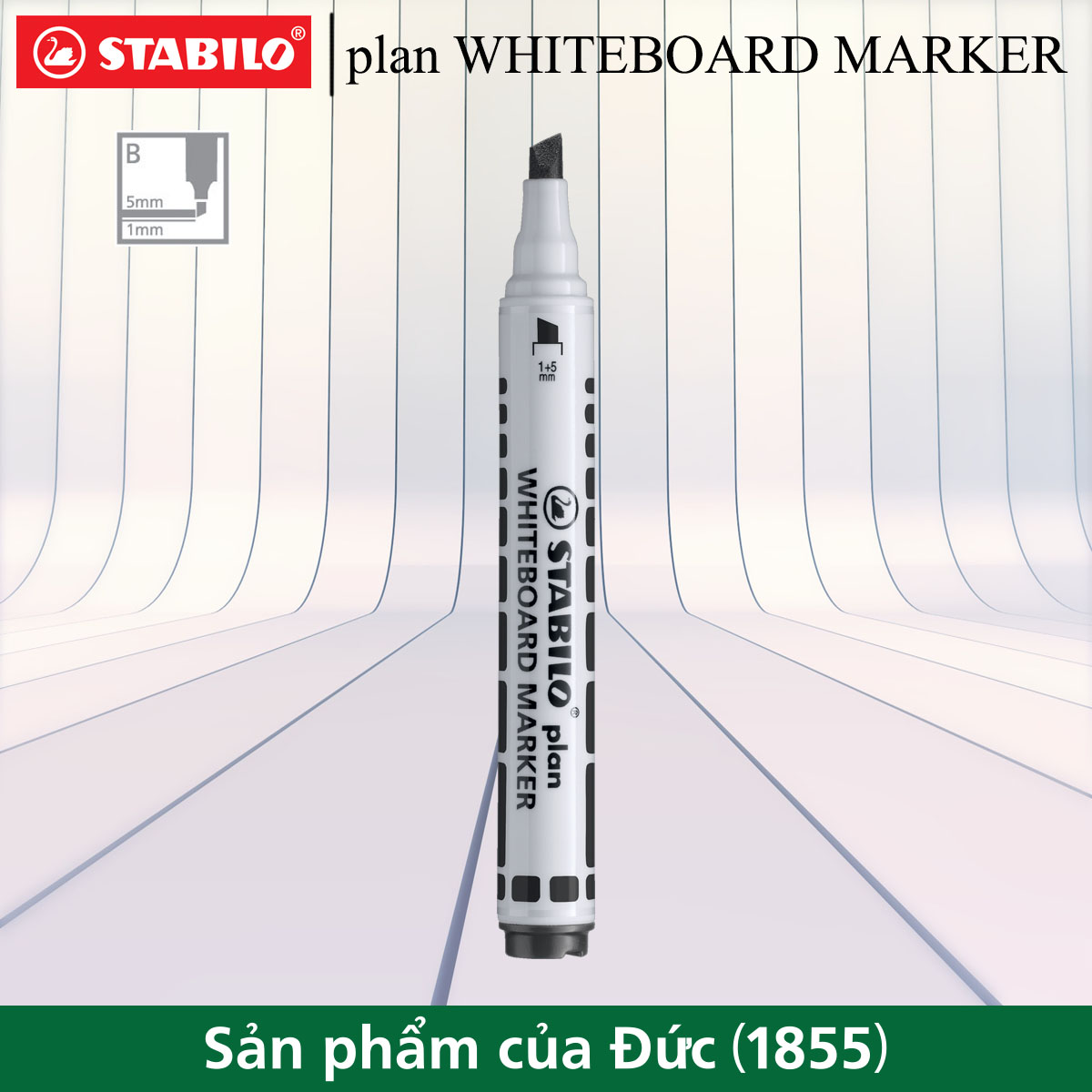 Bút lông bảng STABILO plan WHITEBOARD MARKER 641/643