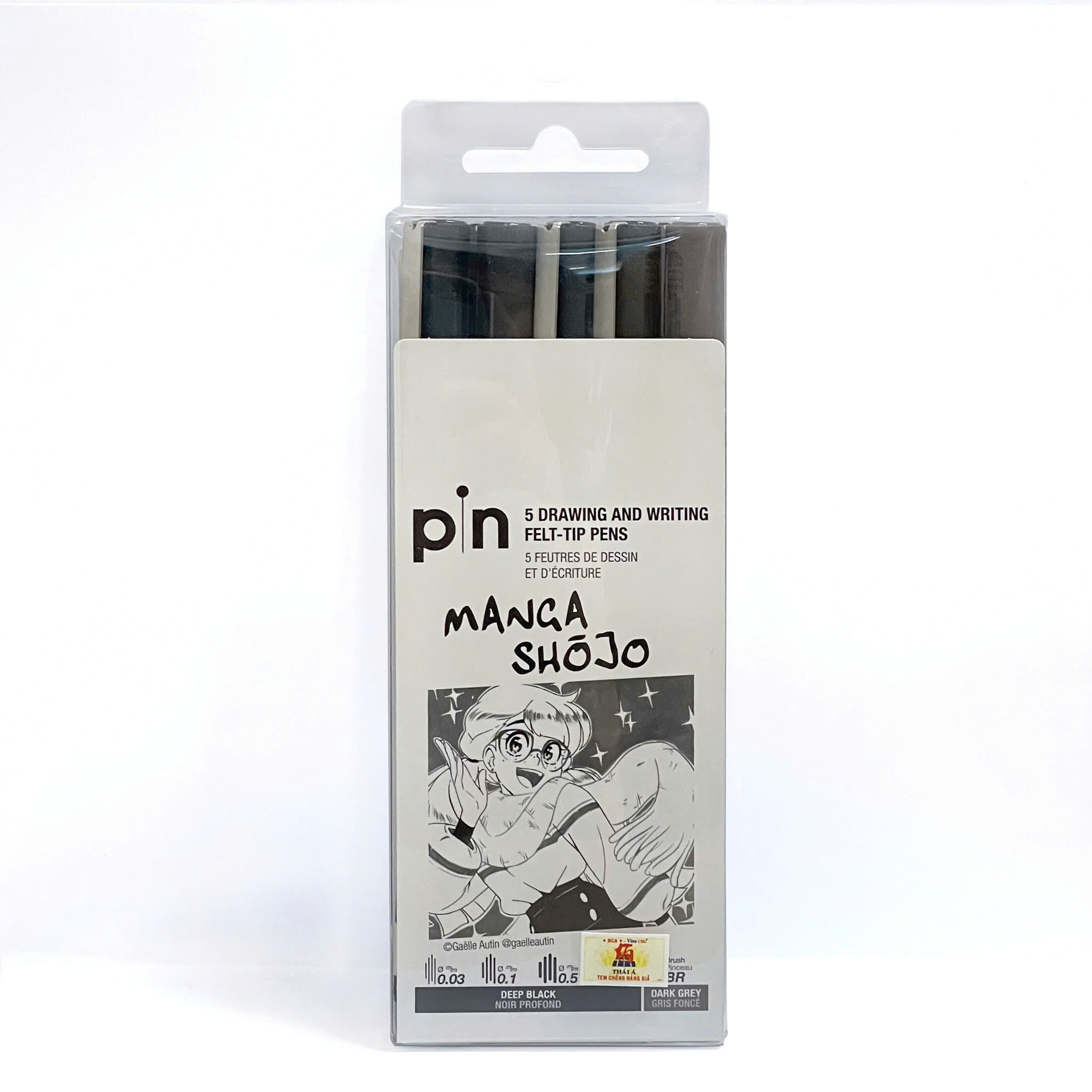 Vỉ 5 bút  kỹ thuật uni MITSUBISHI PIN200