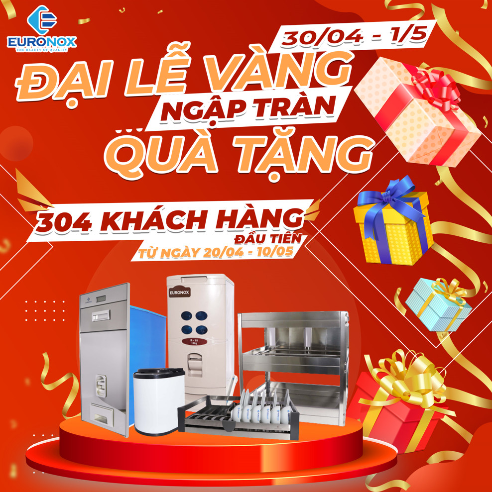 CHÀO MỪNG ĐẠI LỄ 30/4 - 1/5, Đại Lễ Vàng - Ngập Tràn Quà Tặng