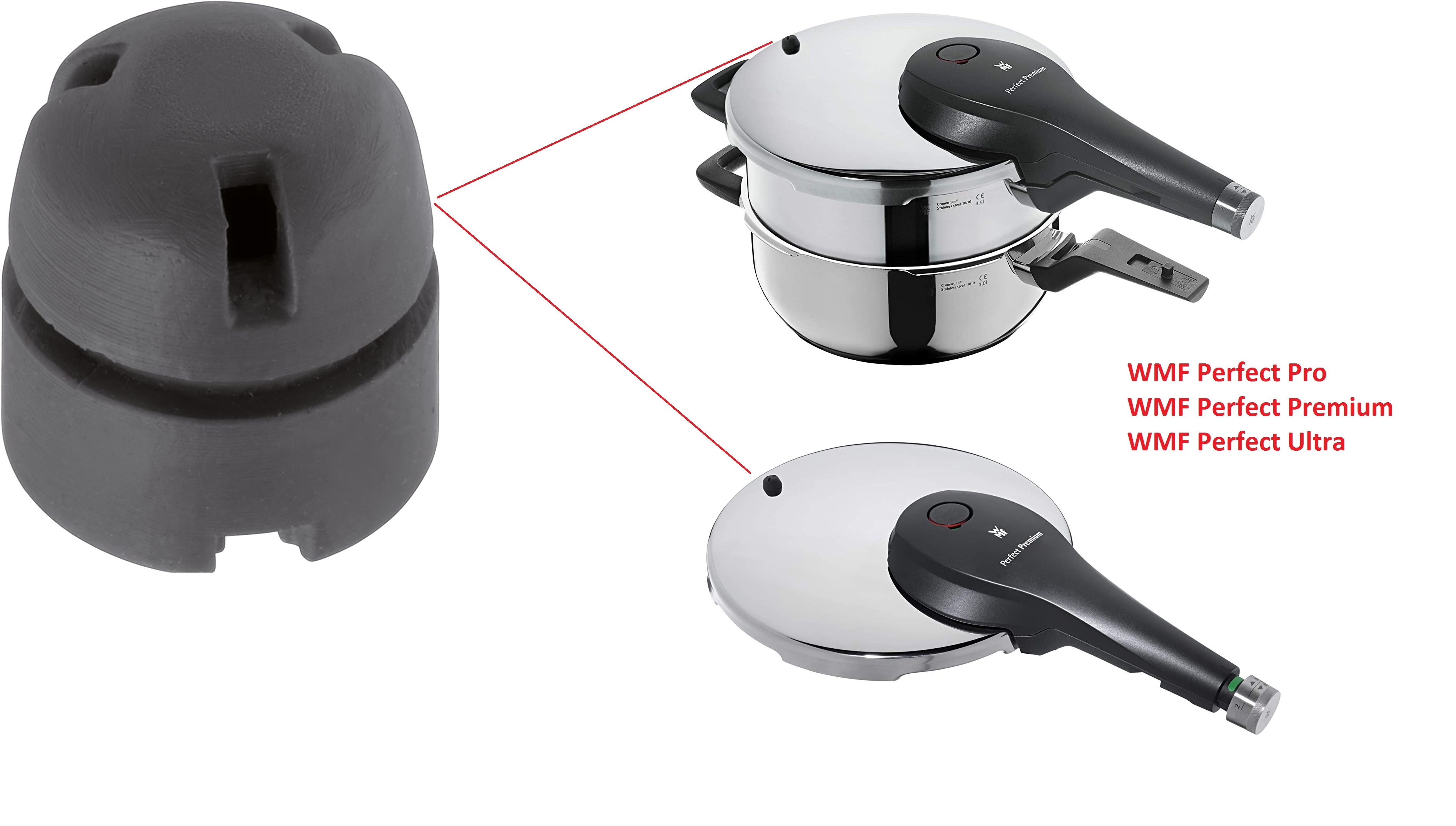 Van bi an toàn thay thế cho nồi áp suất WMF (WMF Pressure Cooker Safety ...