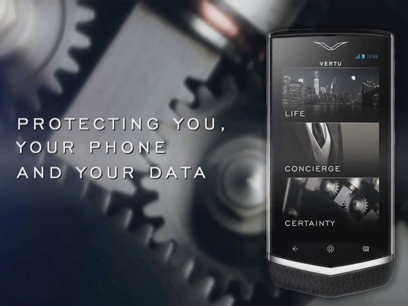 Vertu bảo mật cao | Hoàng Luxury