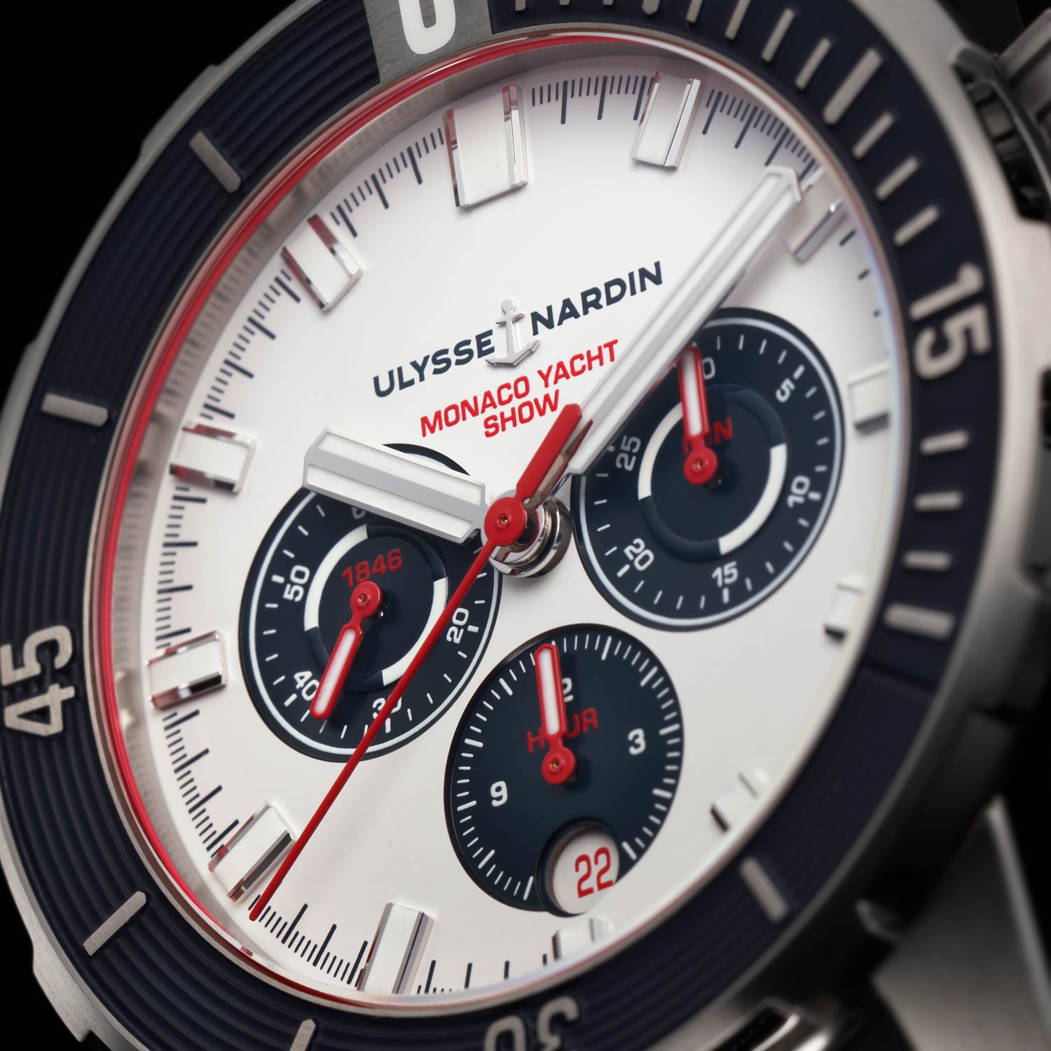 Đồng hồ Ulysse Nardin's Marine Mega Yacht and Diver Chronograph Monaco Yacht Show Limited Edition