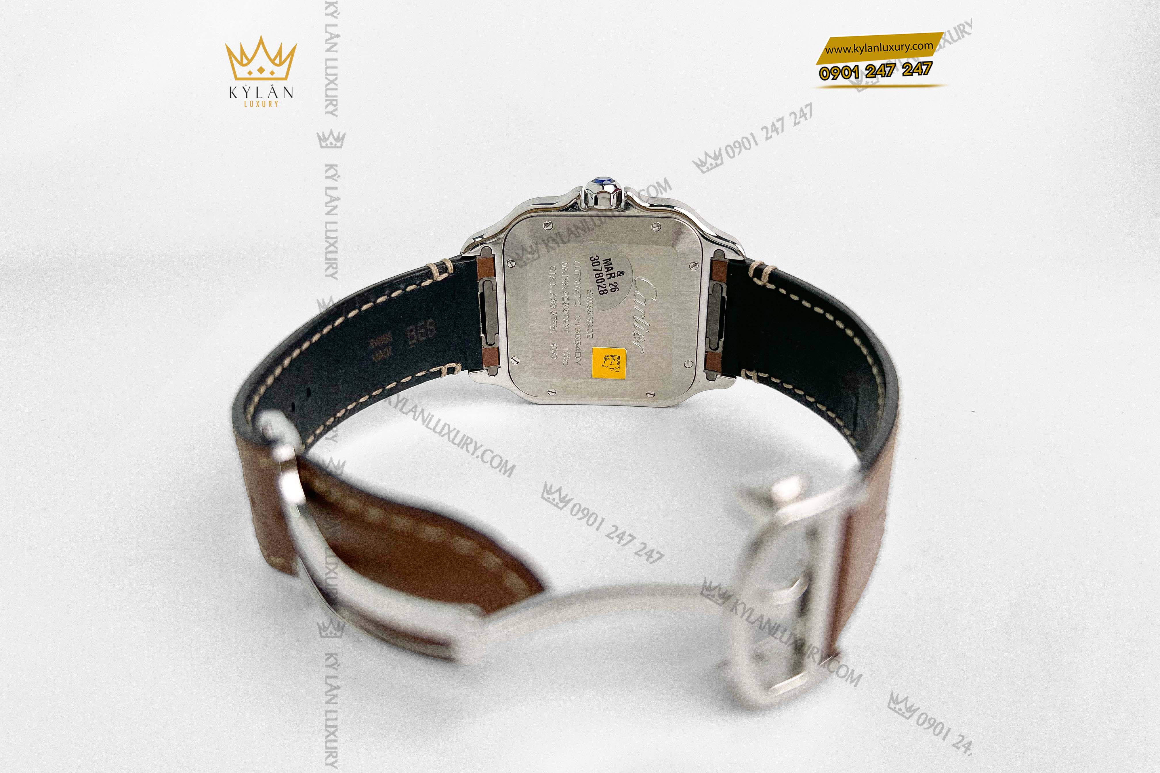 Kỳ Lân Luxury 1 logo 7451be38 cad5 42cd 84fd 8d4abed52de5 Đồng hồ Cartier Santos de Cartier Large Size 39.8 mm