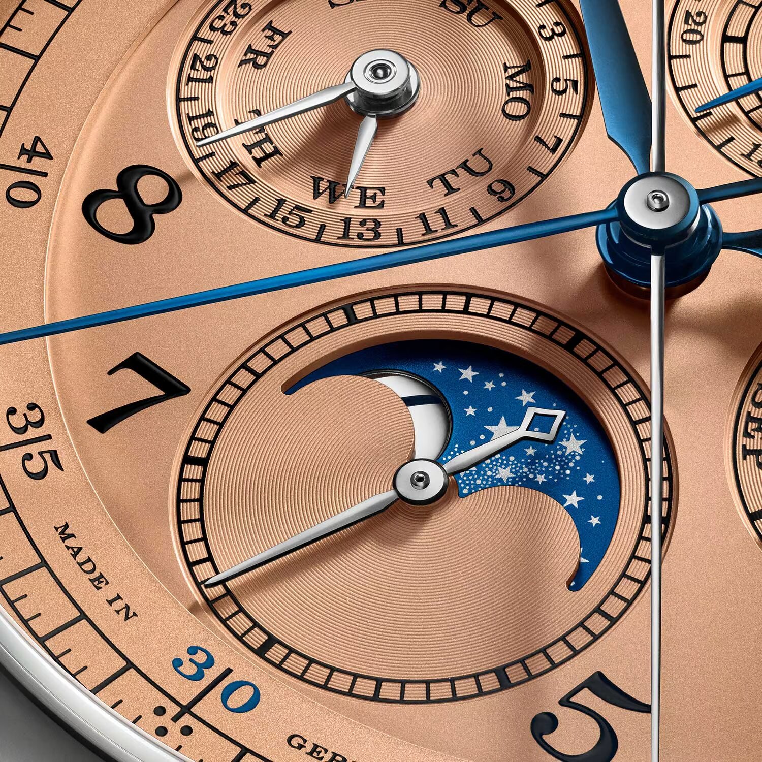 Hai phiên bản đồng hồ cổ điển A. Lange & Sohne 1815 Rattrapante và 1 Time Zone