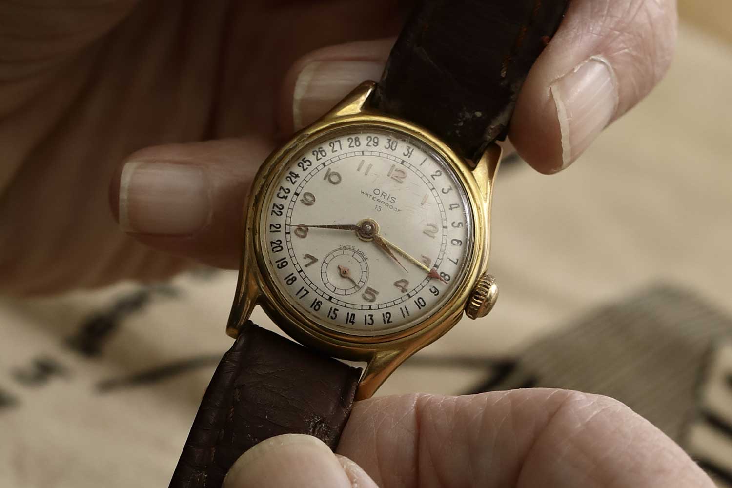 Đồng hồ Oris Big Crown Bronze Pointer Date cổ điển