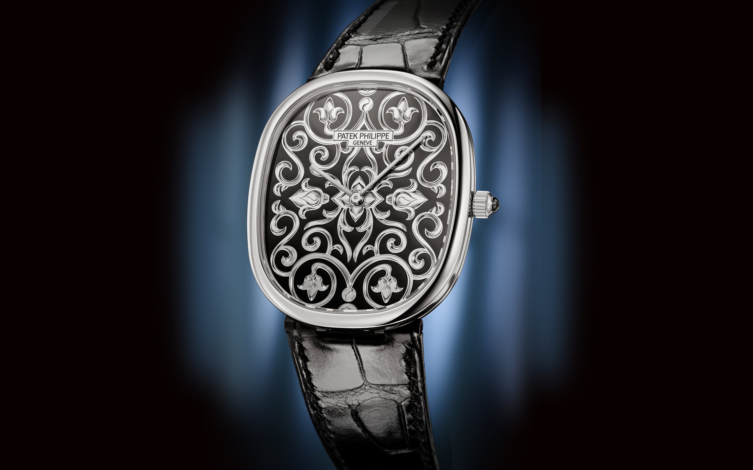 Kỳ Lân Luxury 5738 51g 001 8 Đồng Hồ Patek Phillippe Golden Ellipse 5738/51G-001