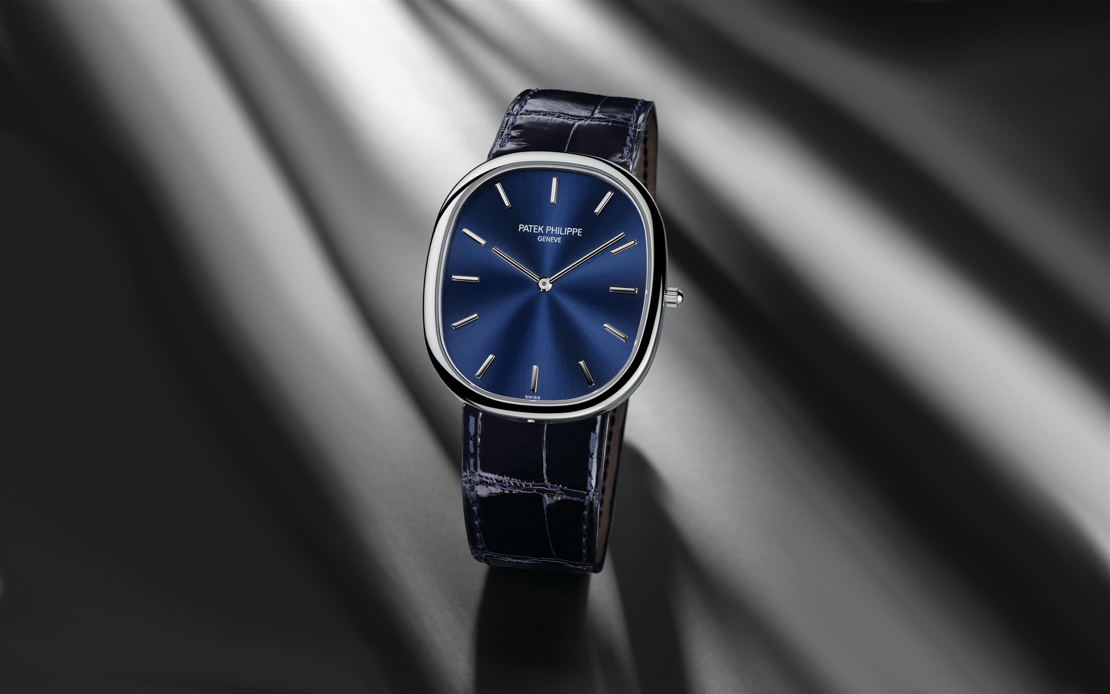Kỳ Lân Luxury 5738p 001 8 Patek Philippe Golden Ellipse 5738P-001