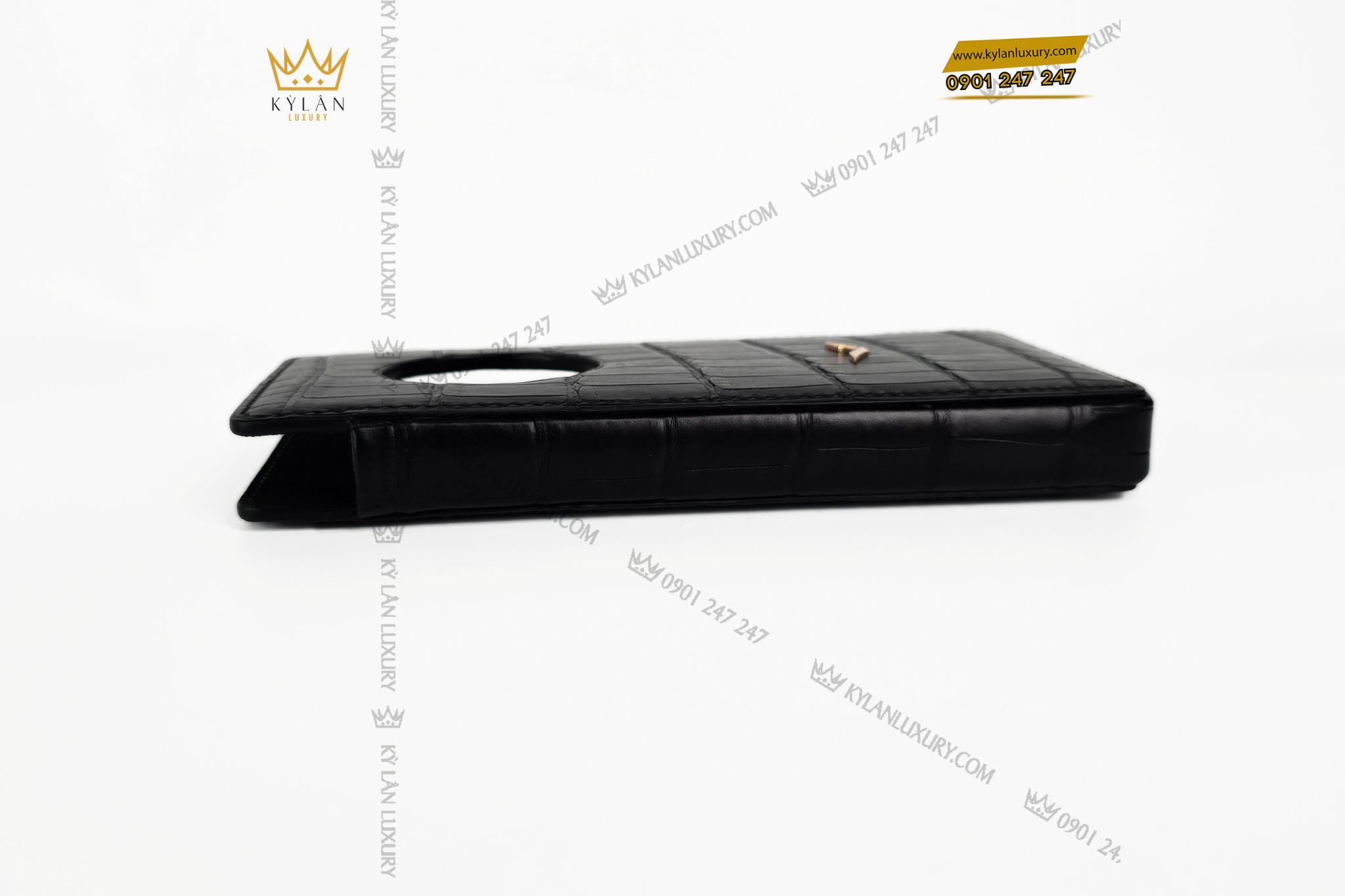 Kỳ Lân Luxury bao da dien thoai metavertu 2 da ca sau logo vertu 11 Bao da điện thoại Metavertu 2 da cá sấu logo Vertu