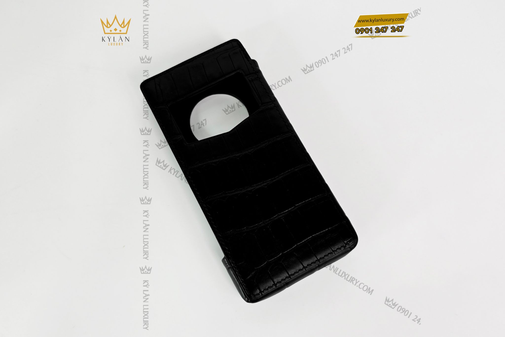 Kỳ Lân Luxury bao da dien thoai metavertu 2 da ca sau logo vertu 17 Bao da điện thoại Metavertu 2 da cá sấu logo Vertu