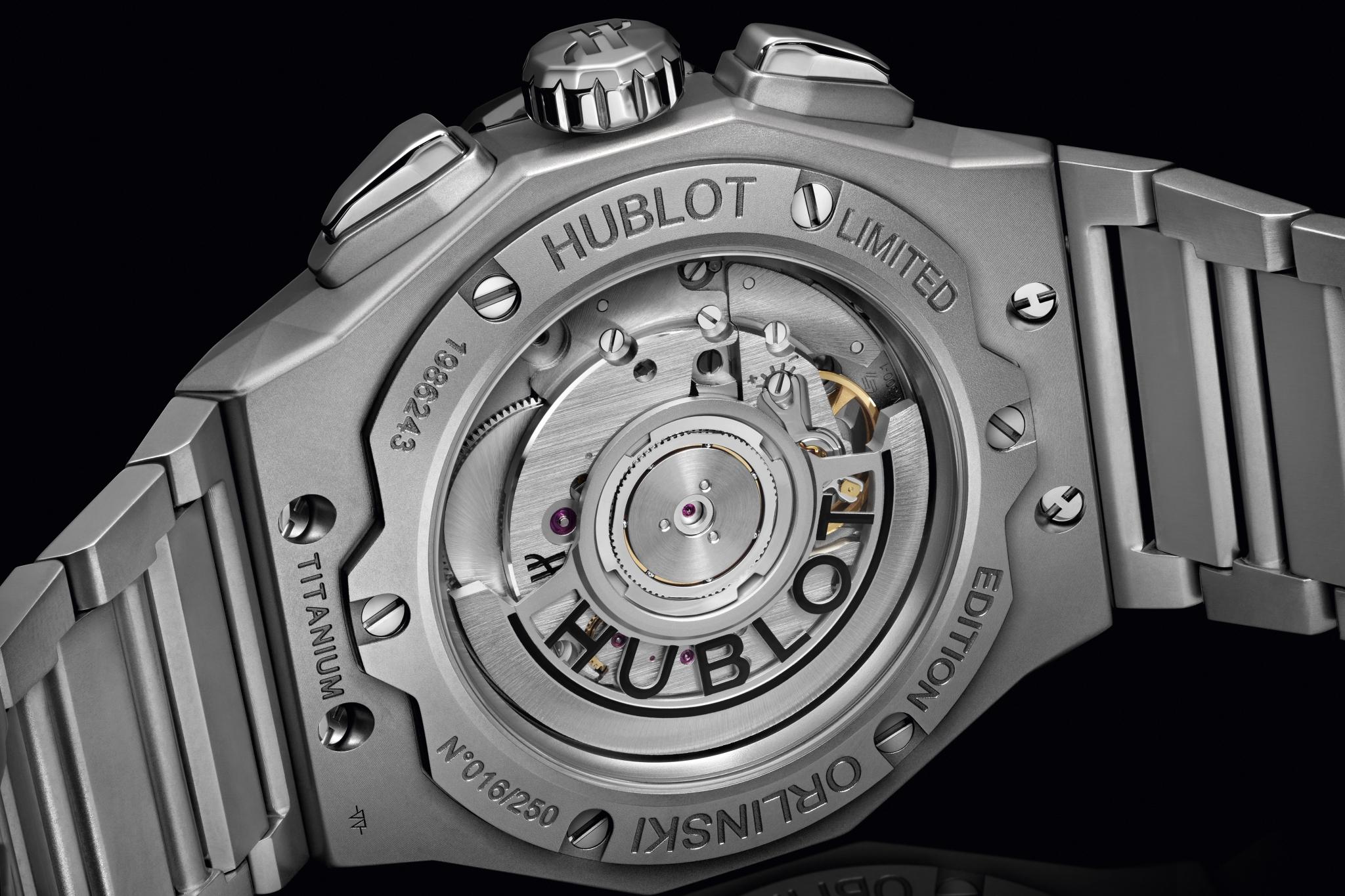 Đồng hồ Hublot Classic Fusion Chronograph Orlinski Full Titanium 41mm