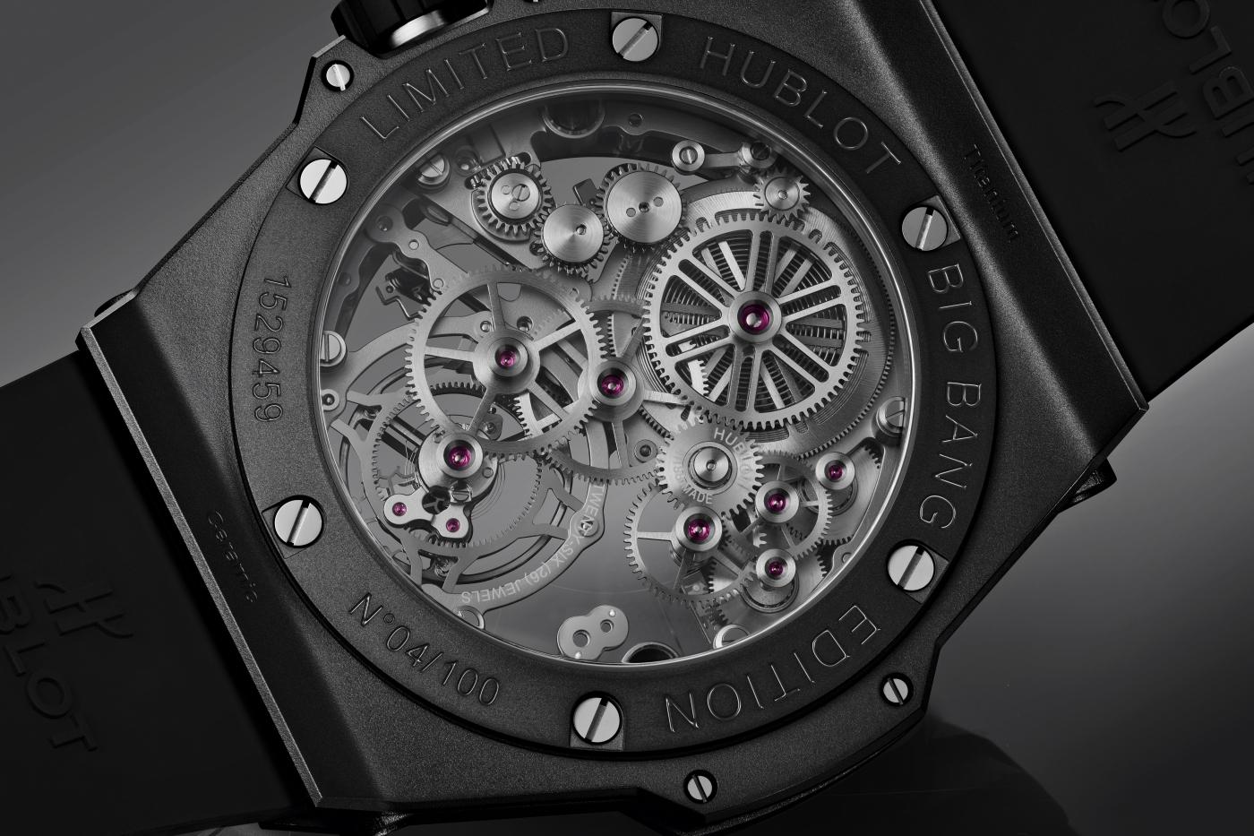 Đồng hồ Big Bang Tourbillon Automatic Black Magic 