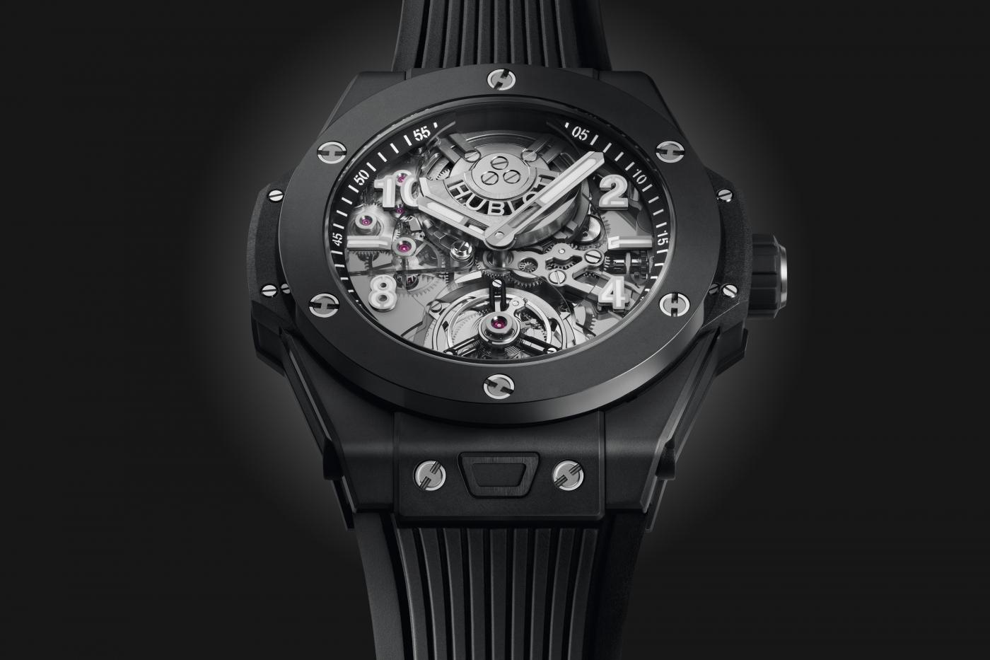 Đồng hồ Big Bang Tourbillon Automatic Black Magic 