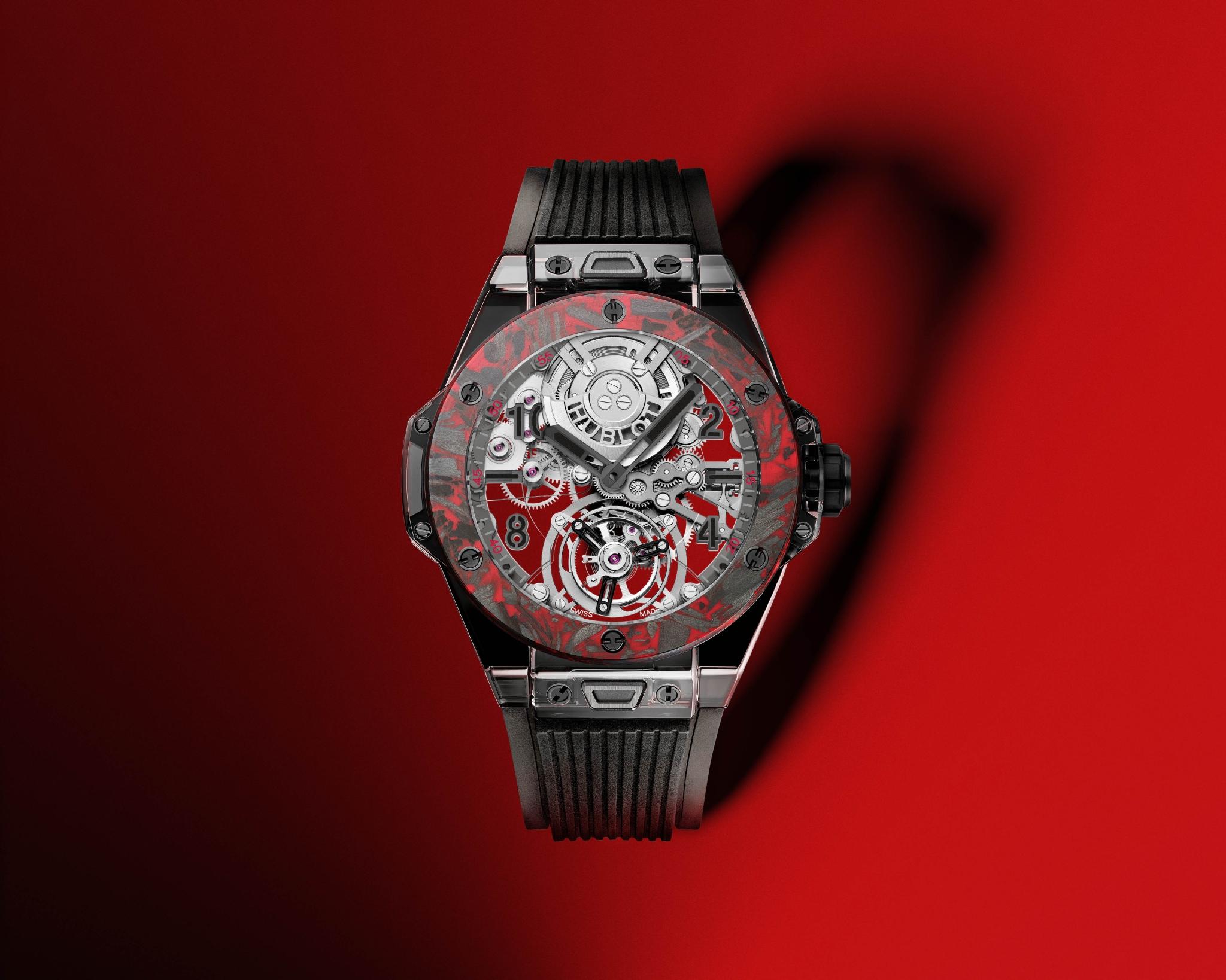 Đồng hồ Big Bang Tourbillon Automatic Black Saphire Las Vegas Boutique 45mm