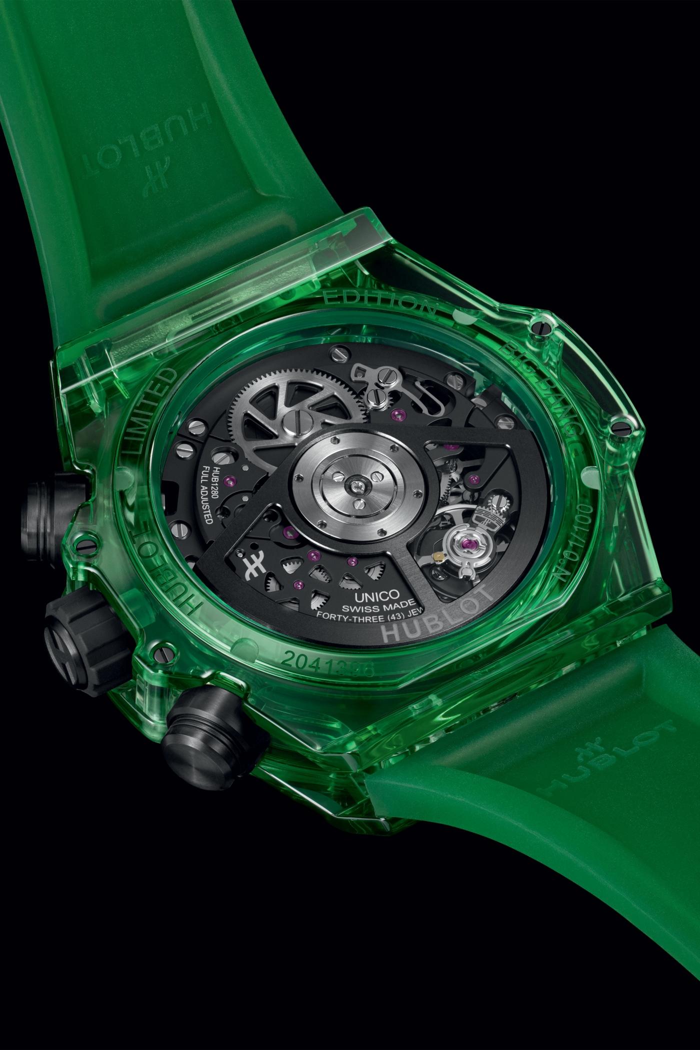 Đồng hồ Hublot Big Bang Unico Green Saxem 42mm