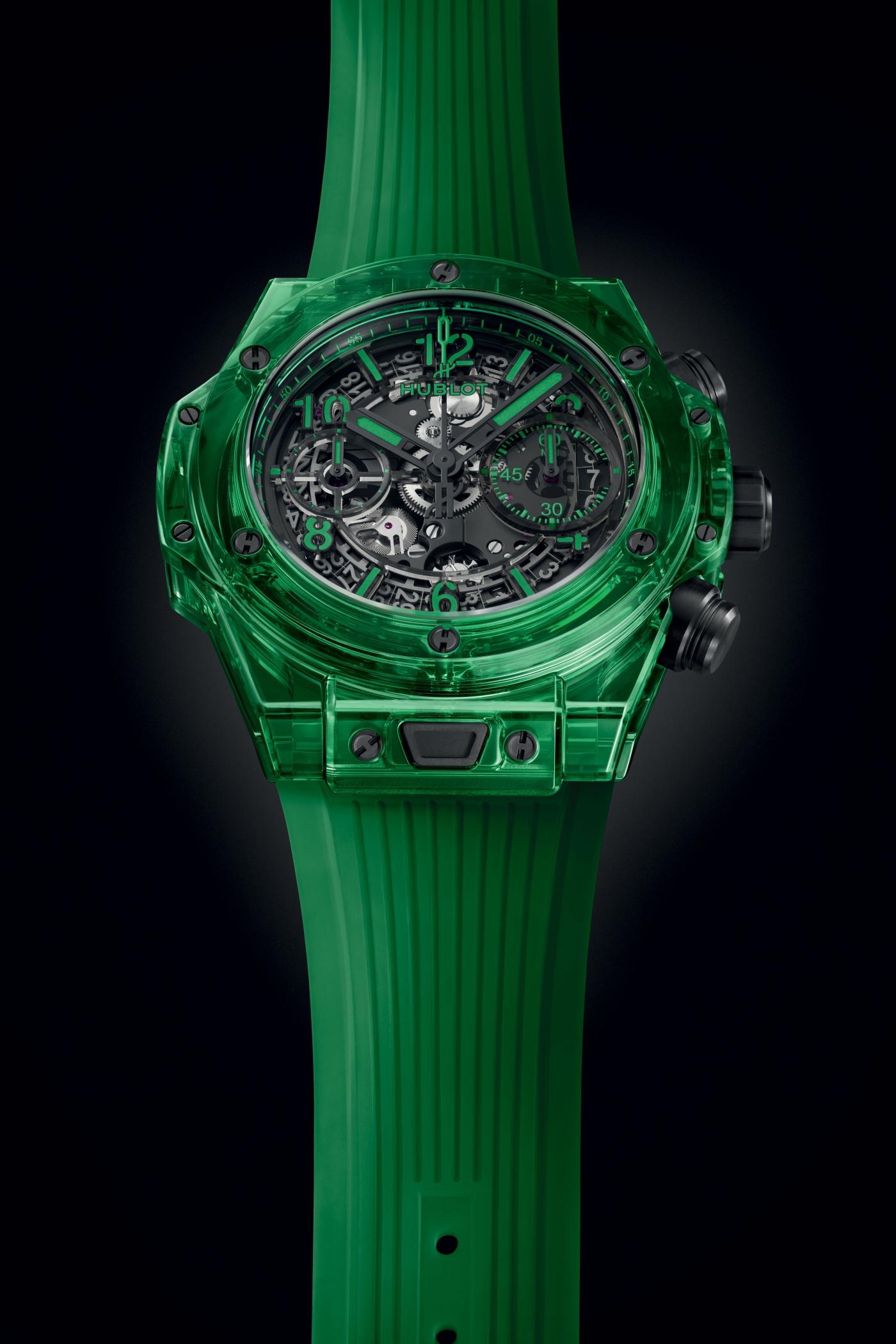 Đồng hồ Hublot Big Bang Unico Green Saxem 42mm