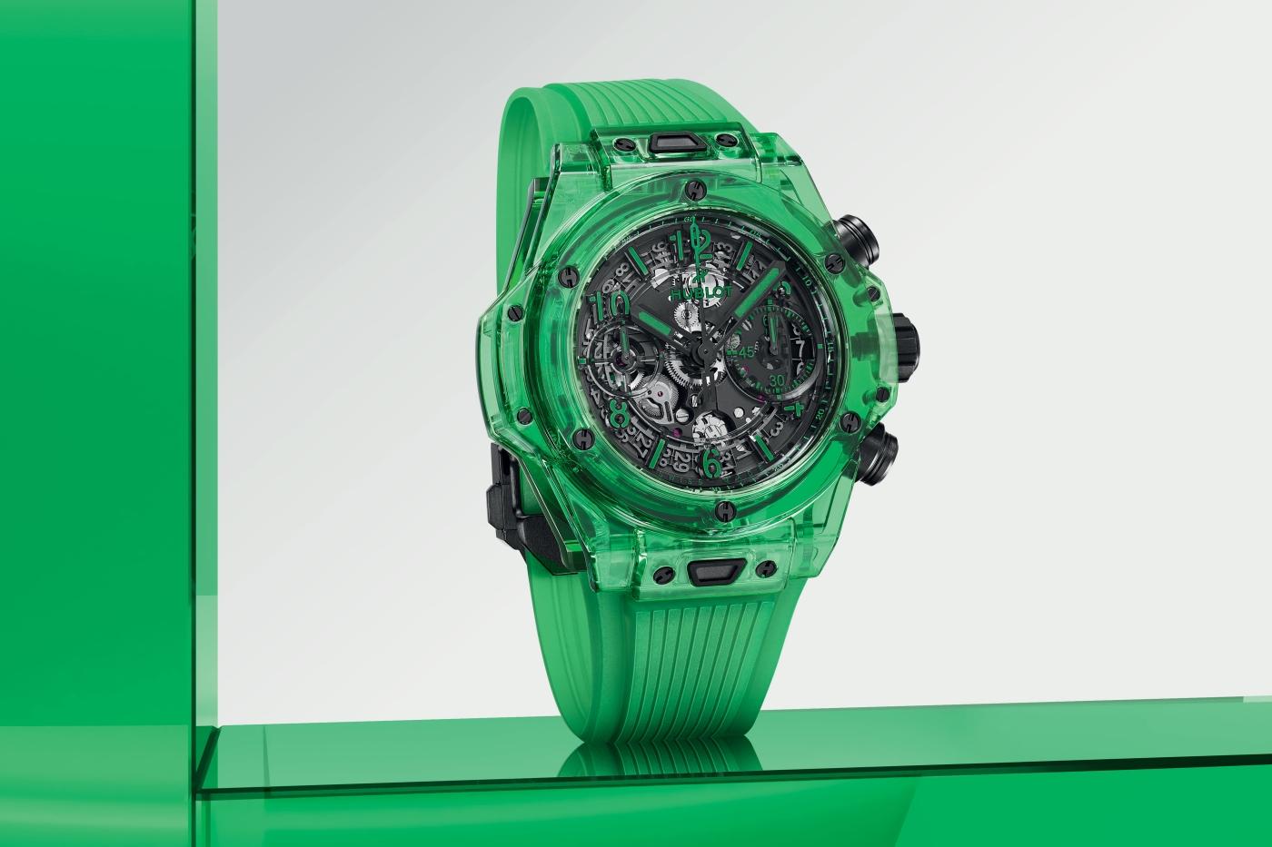 Đồng hồ Hublot Big Bang Unico Green Saxem 42mm