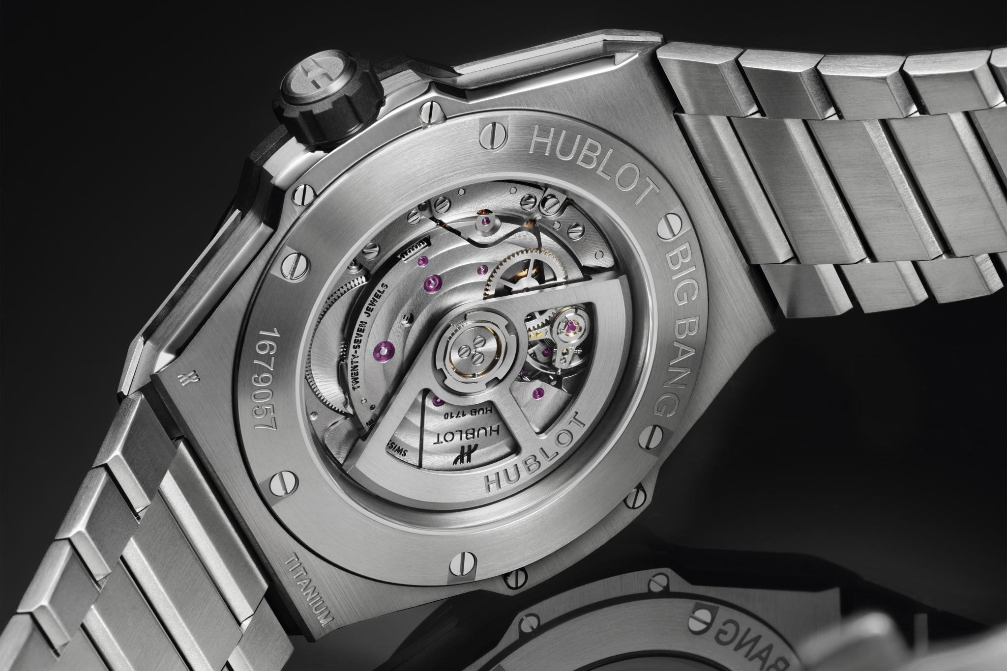 Đồng hồ Hublot Integrated Time Only Titanium Pave