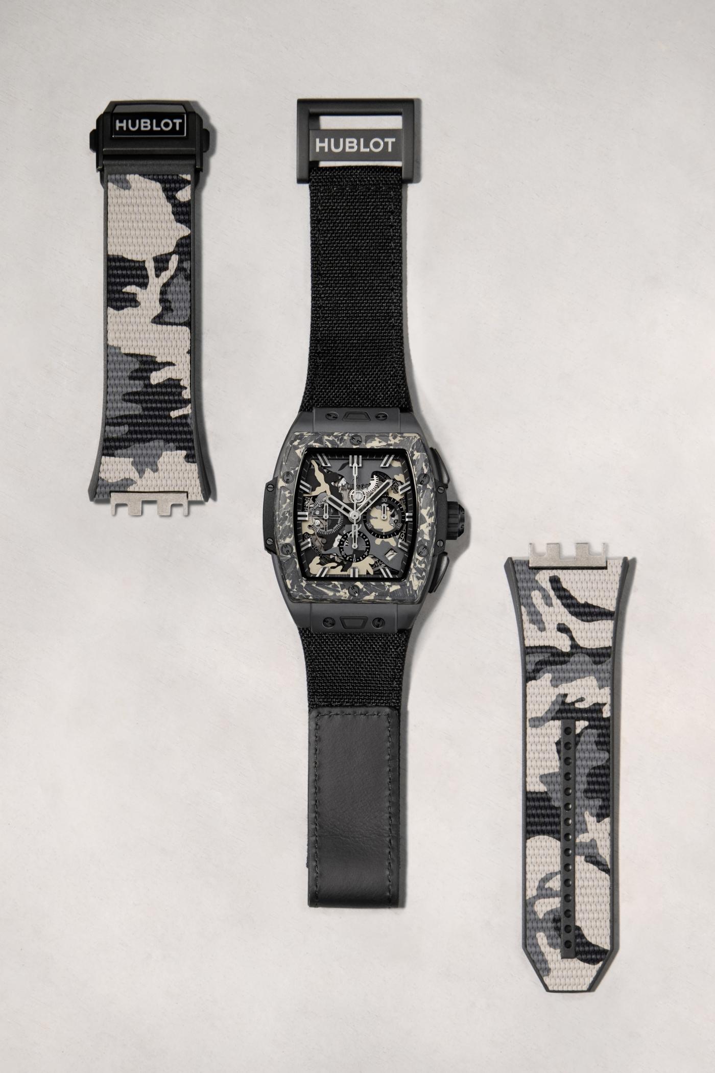 Đồng hồ Hublot Spirit Of Bing Bang Ceramic Carbon Beige Camo 42mm