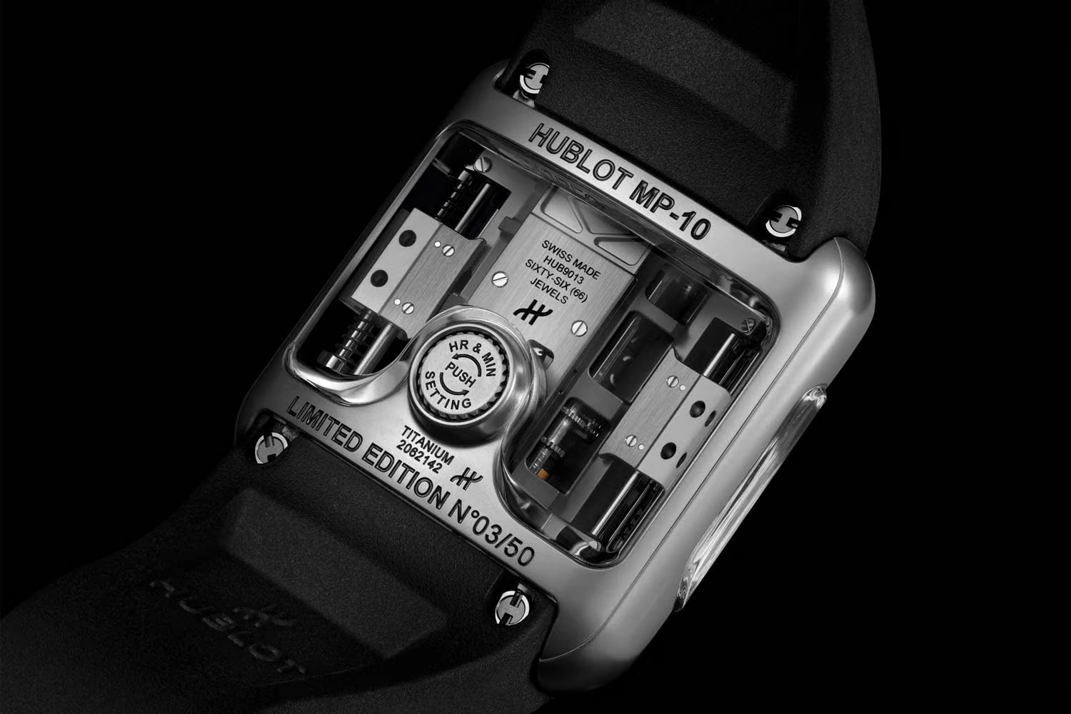 Đồng hồ Hublot Tourbillon MP-10 Titanium