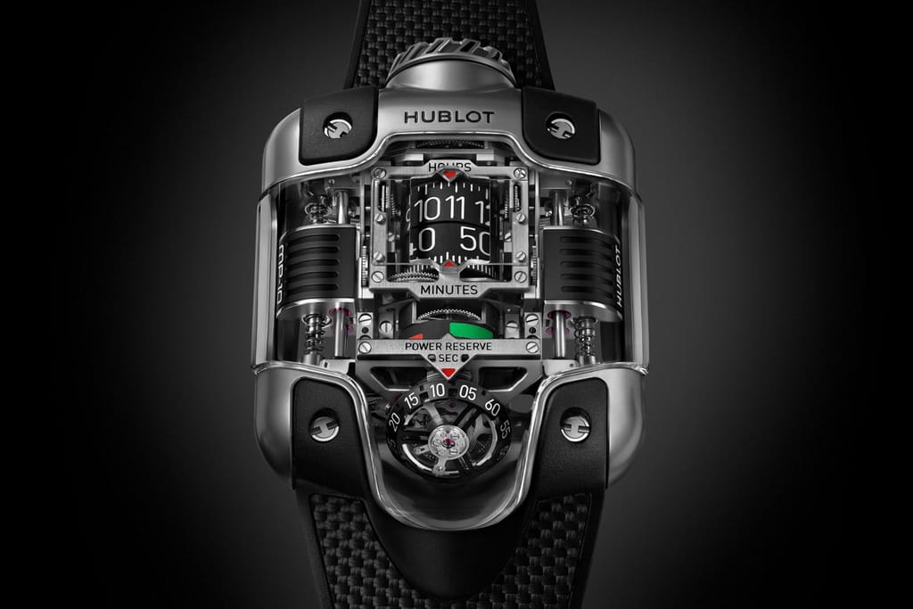Đồng hồ Hublot Tourbillon MP-10 Titanium