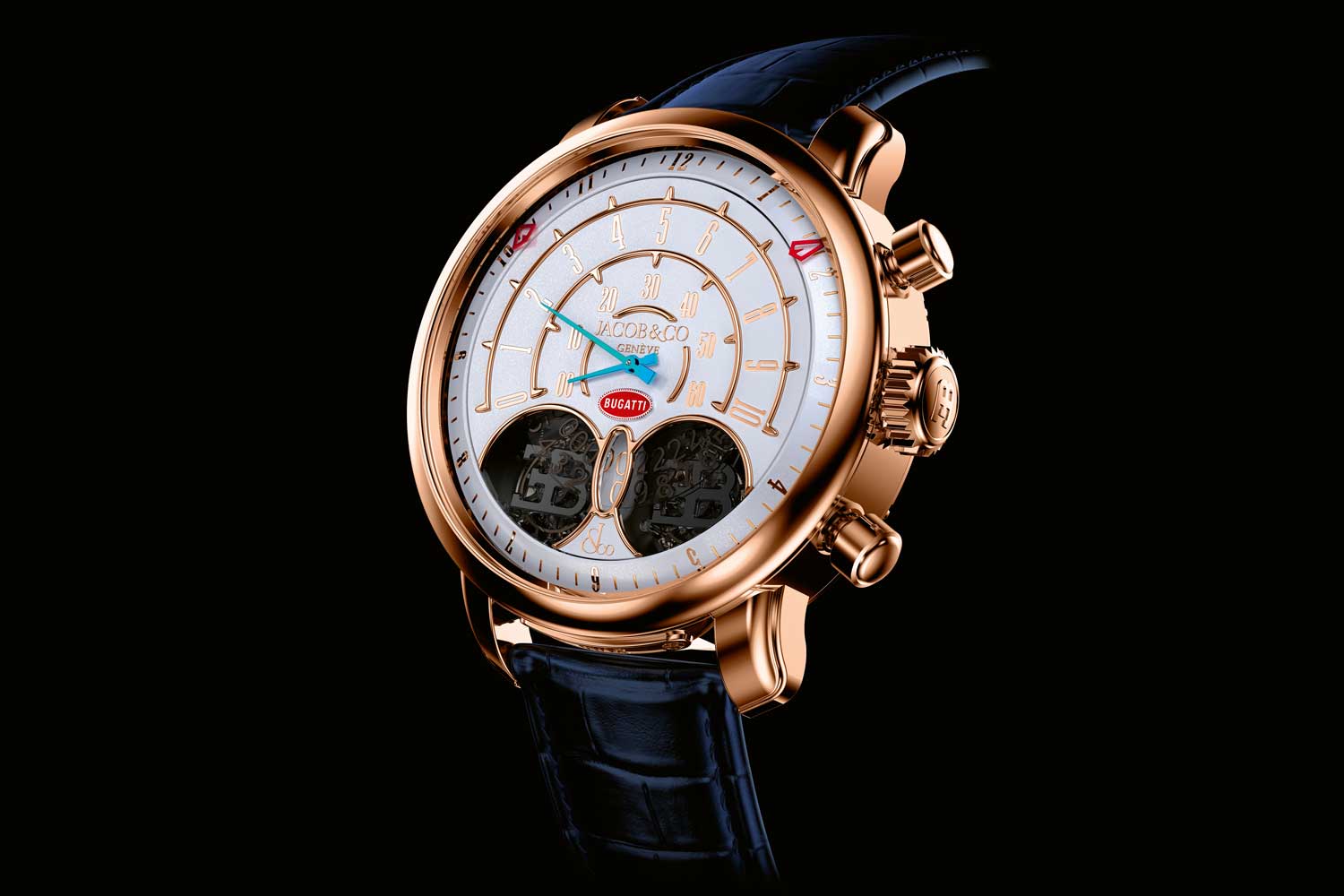 Đồng hồ bấm giờ Jacob & Co. Jean Bugatti Tourbillon