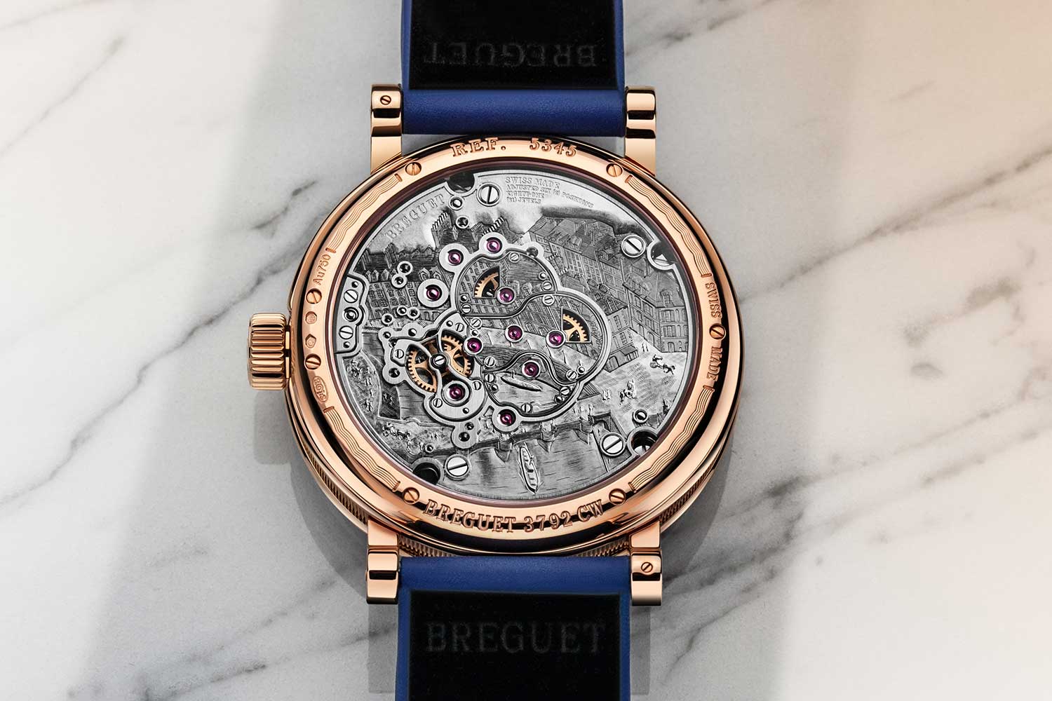 Đồng hồ Breguet Classique Double Tourbillon Quai de l'Horloge 5345