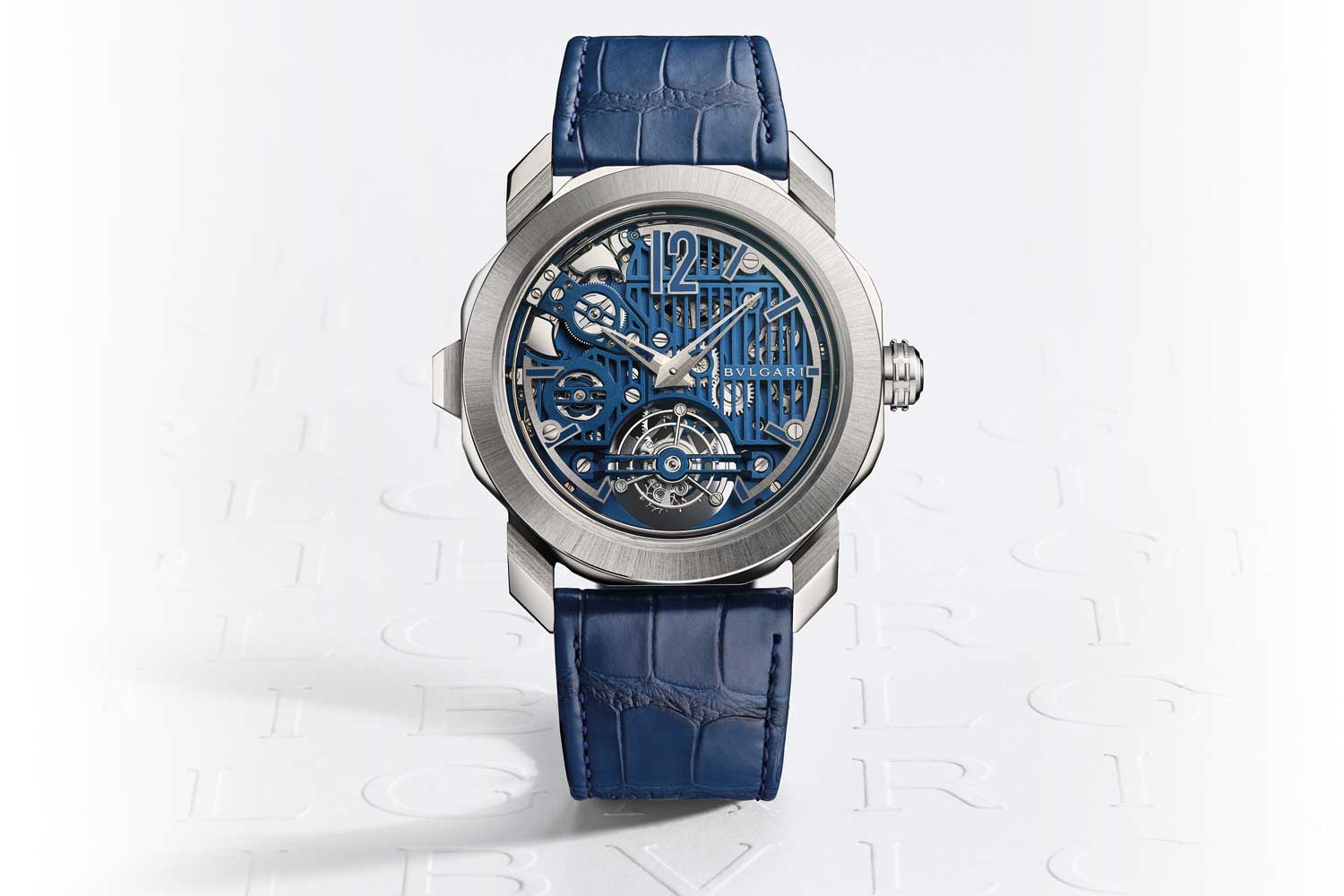 Đồng hồ Octo Roma Blue Carillon Tourbillon