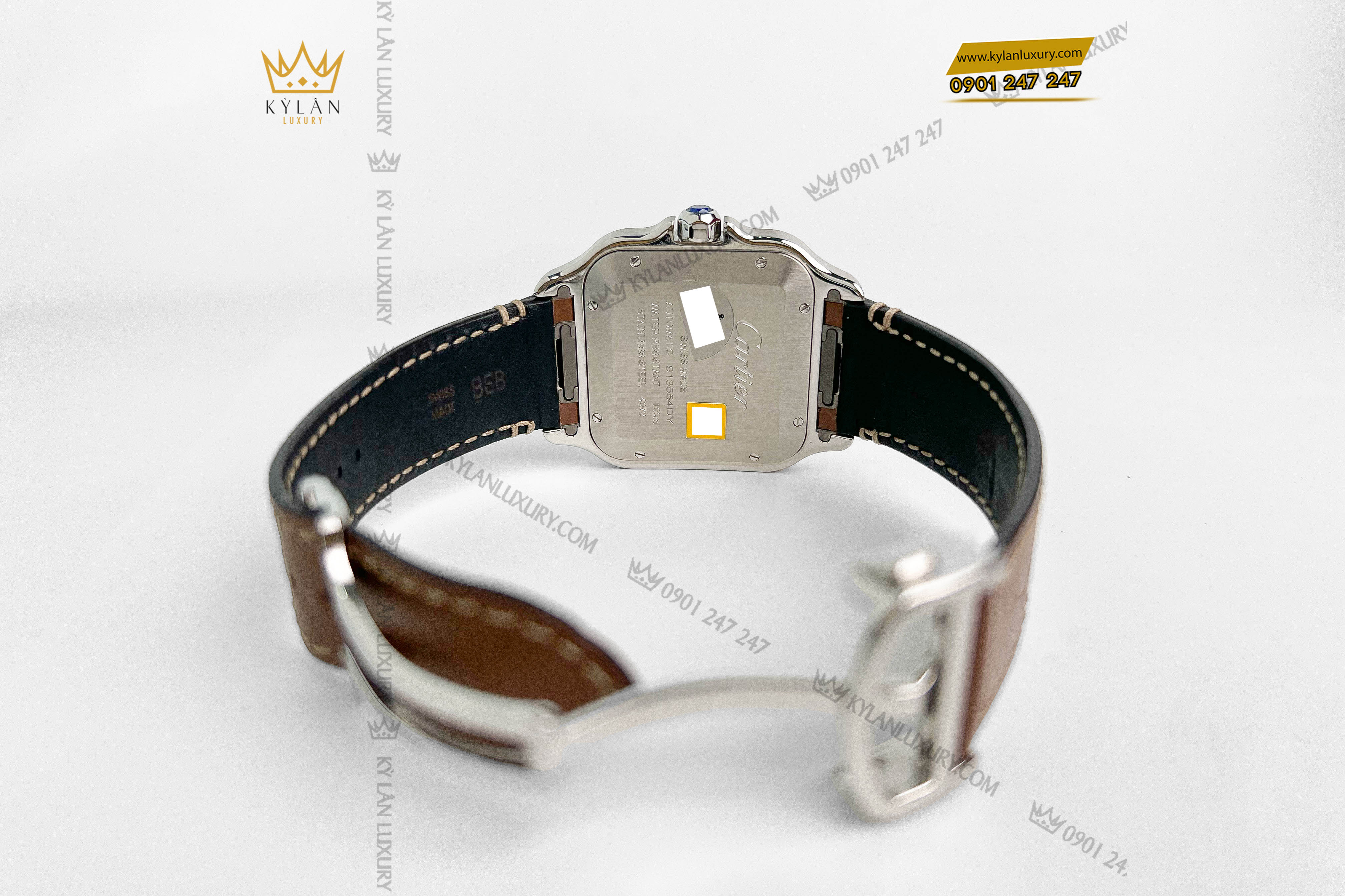 Kỳ Lân Luxury dong ho cartier santos de cartier crw2sa0009 4 5828cf2b 85d5 42c4 9c14 5f78bfb38194 Đồng hồ Cartier Santos de Cartier Large Size 39.8 mm