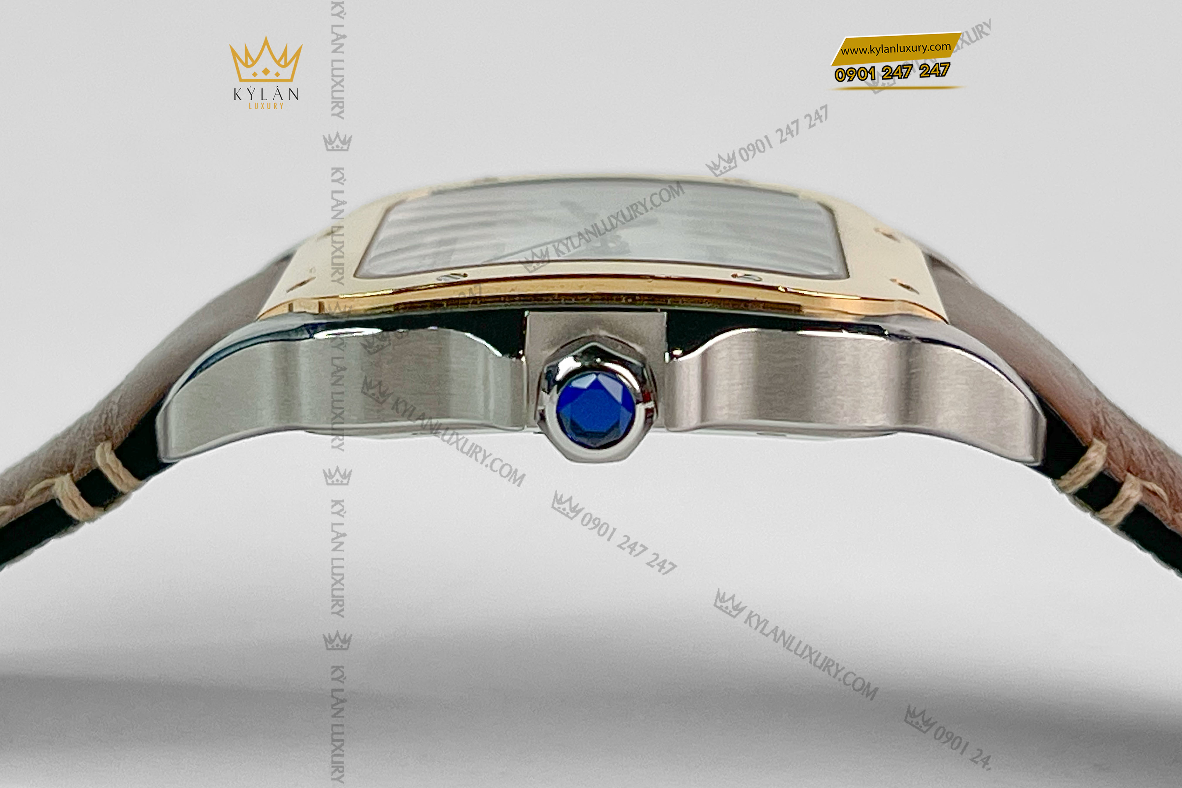 Kỳ Lân Luxury dong ho cartier santos de cartier crw2sa0009 5 8bd24a88 d227 417e a94d 9428c61e06de Đồng hồ Cartier Santos de Cartier Large Size 39.8 mm
