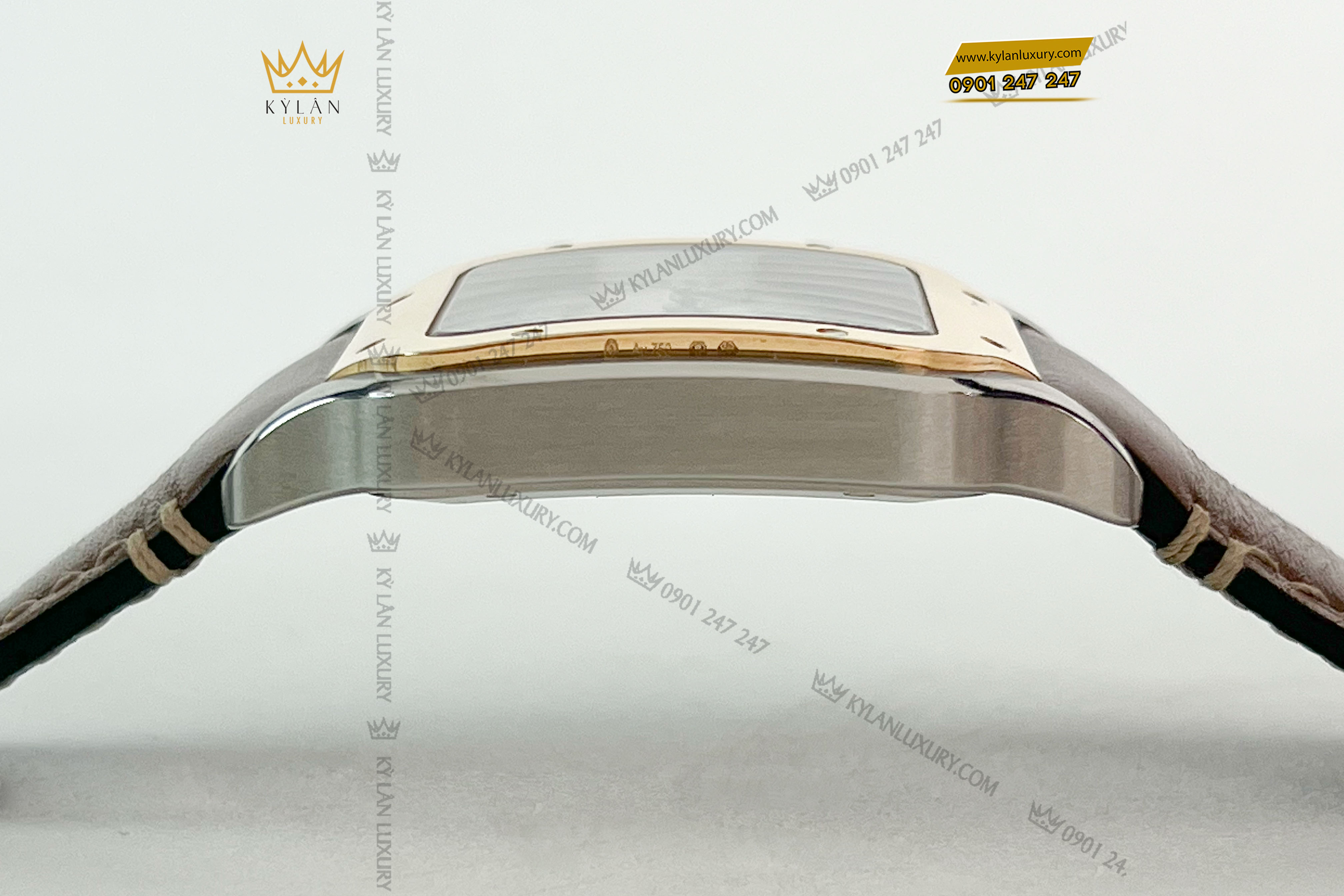 Kỳ Lân Luxury dong ho cartier santos de cartier crw2sa0009 7 19b8b558 ba72 48be b59c f36142649d9f Đồng hồ Cartier Santos de Cartier Large Size 39.8 mm