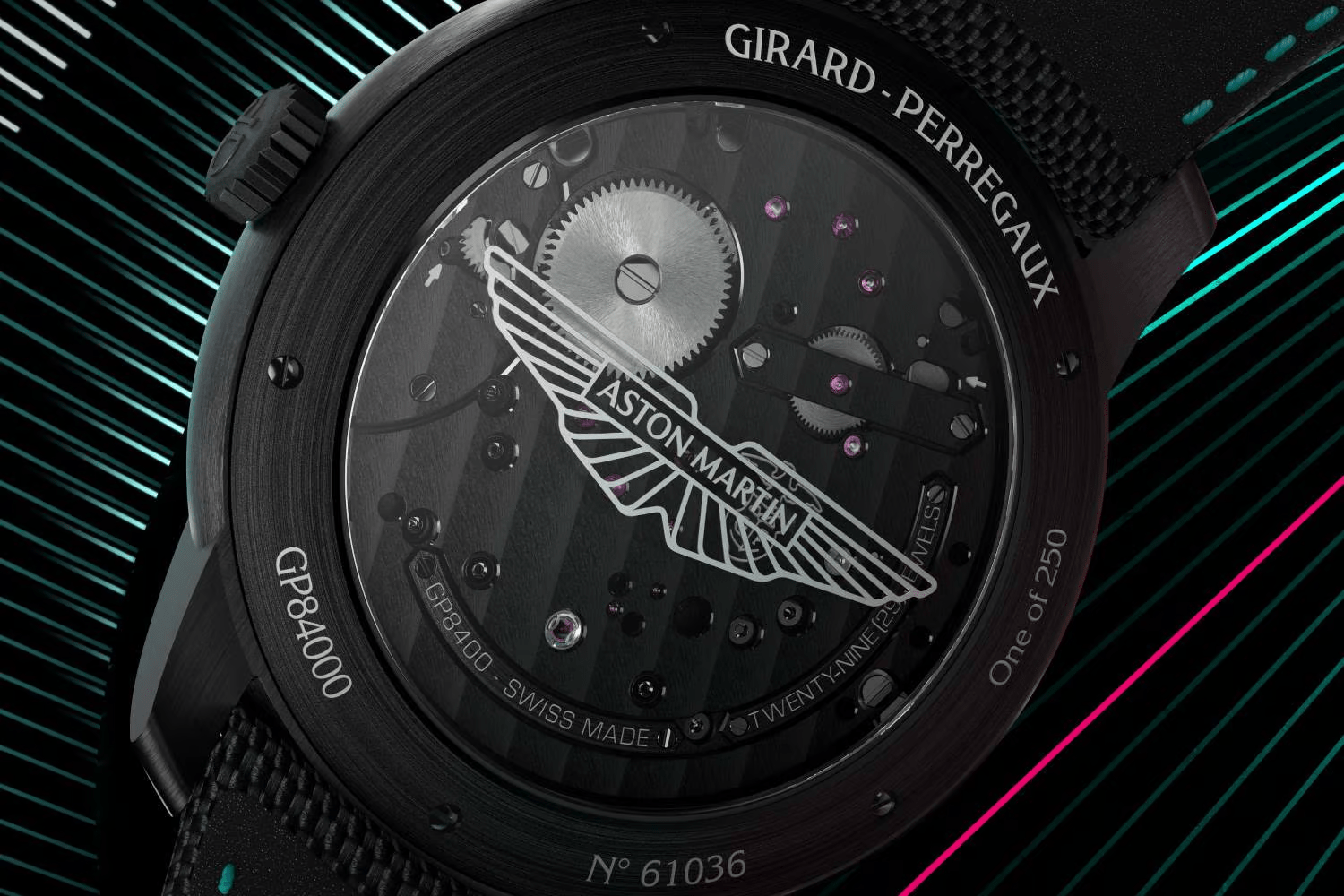 Đồng hồ Girard-Perregaux Neo Bridges Aston Martin Edition 